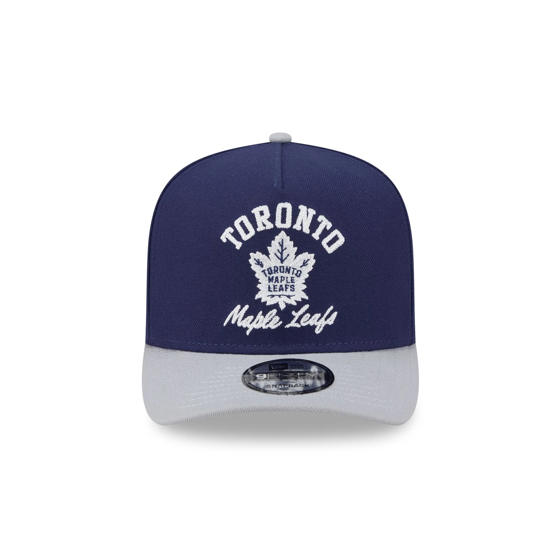 Toronto Maple Leafs Arched 9FIFTY A-Frame Snapback Hat - Image 2