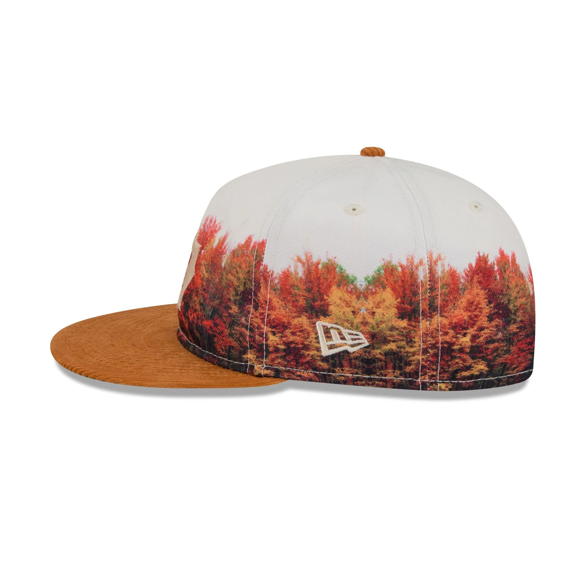 Toronto Maple Leafs Fall Forest Retro Crown 9FIFTY Adjustable Hat - Image 4