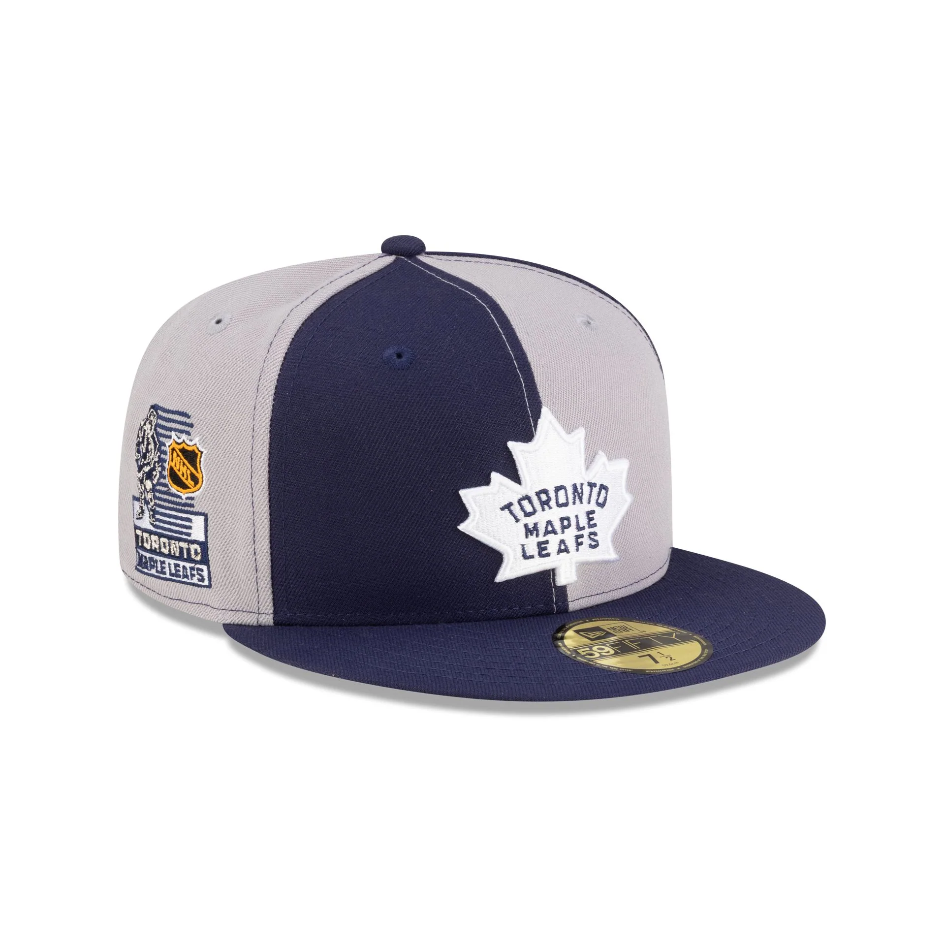 Toronto Maple Leafs Pinwheel 59FIFTY Fitted Hat