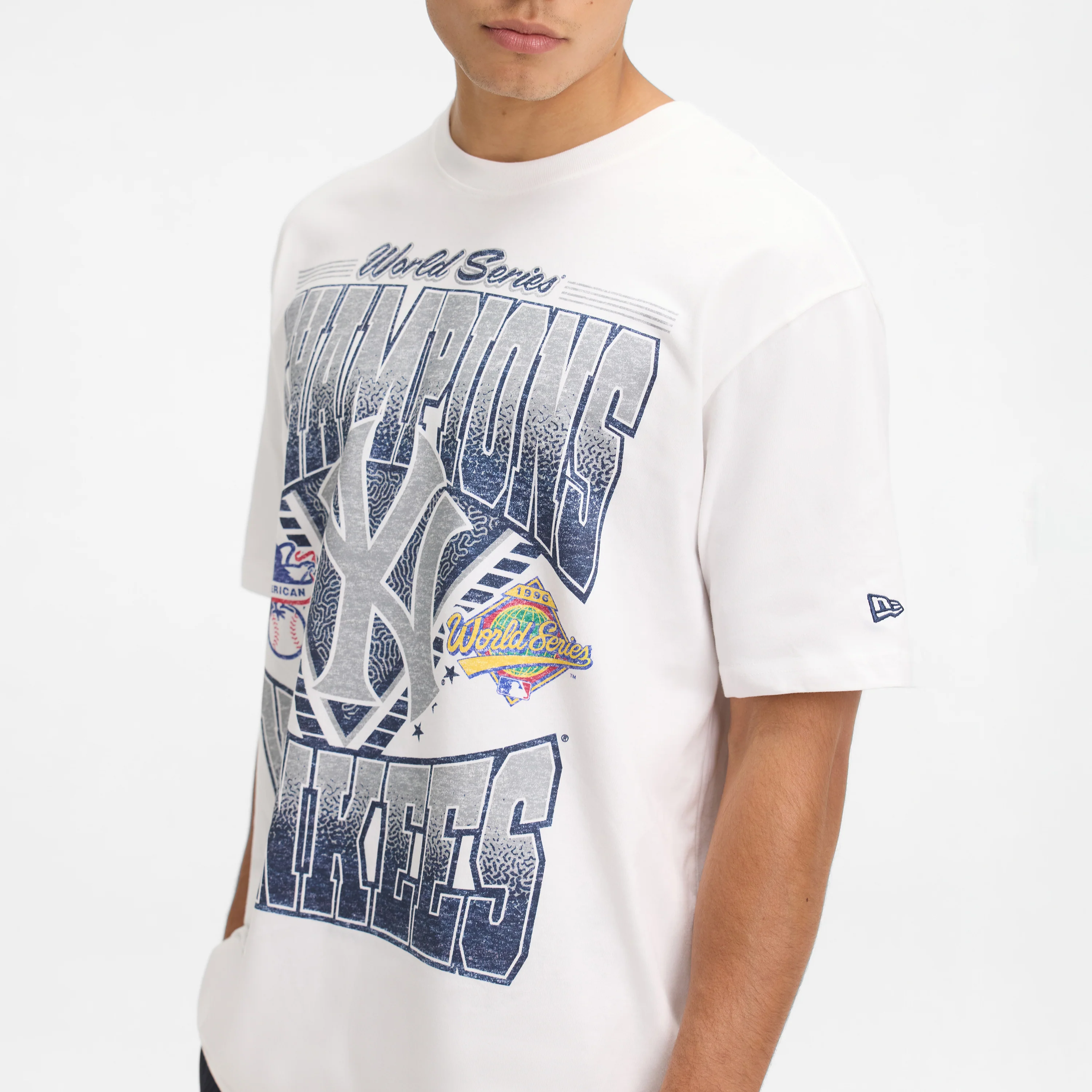 New York Rangers Sport Classics Washed Optic White T-Shirt - Image 4