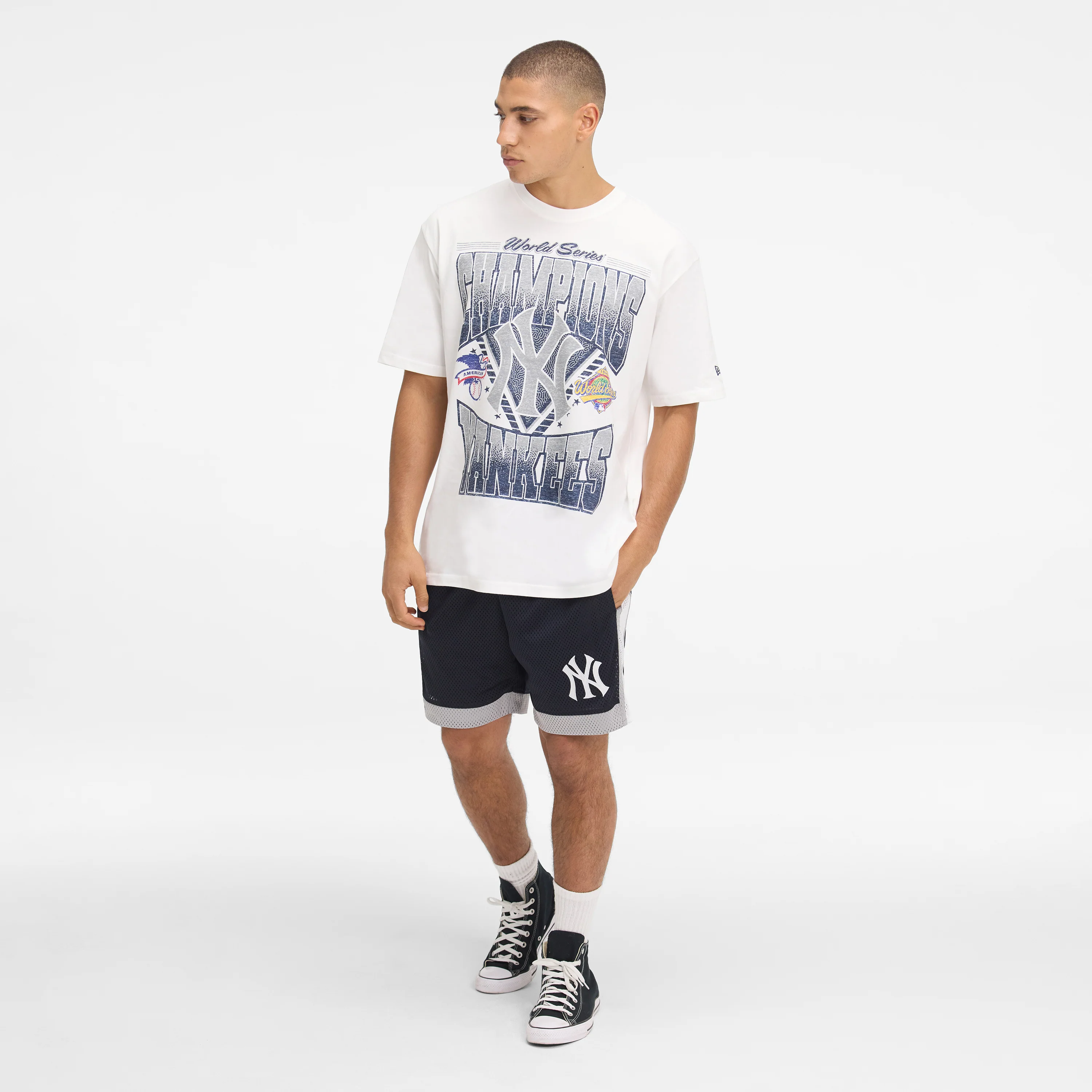 New York Rangers Sport Classics Washed Optic White T-Shirt - Image 5