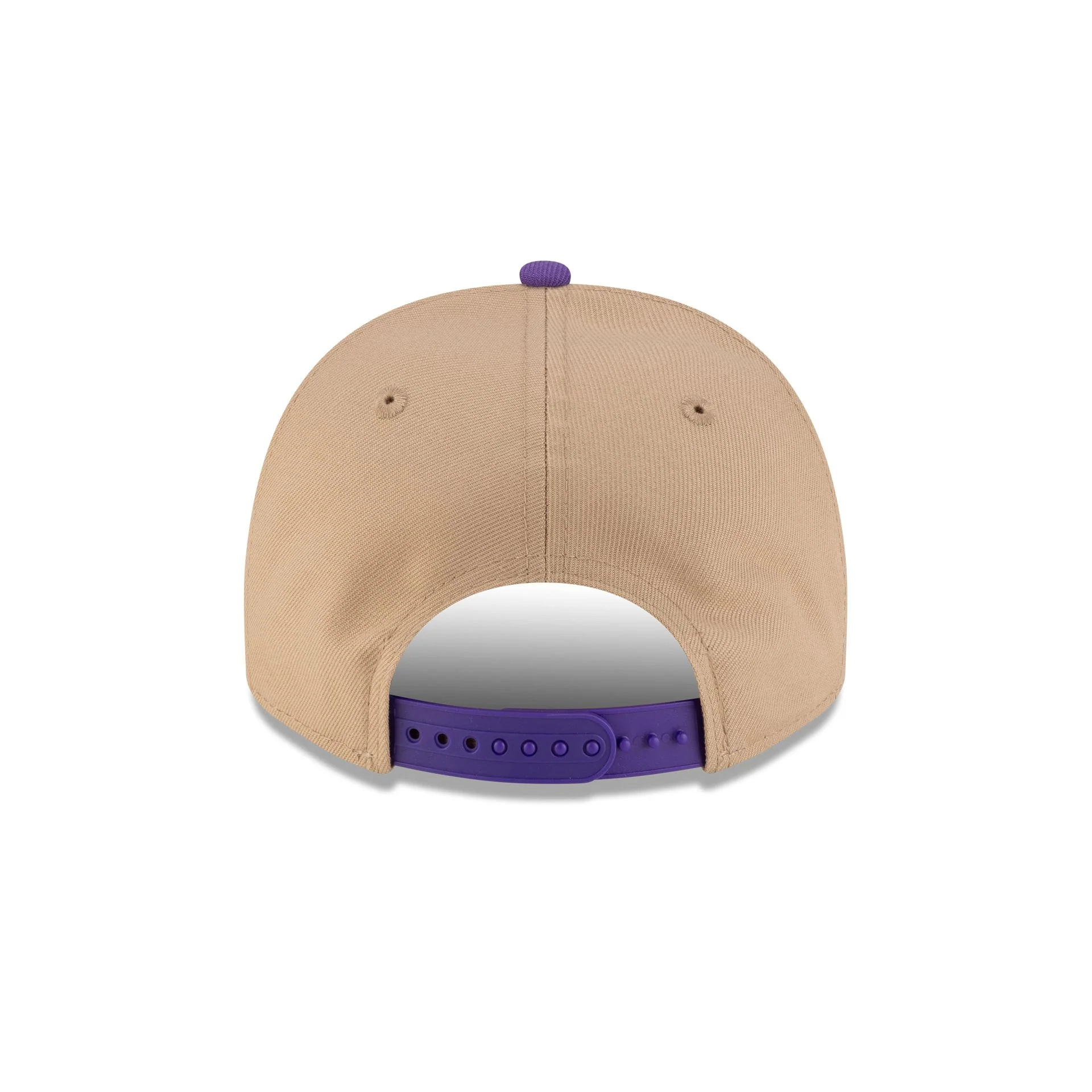 Toronto Raptors 1995-2008 Hardwood Classics Liner Camel 9FIFTY A-Frame Snapback Hat - Image 6