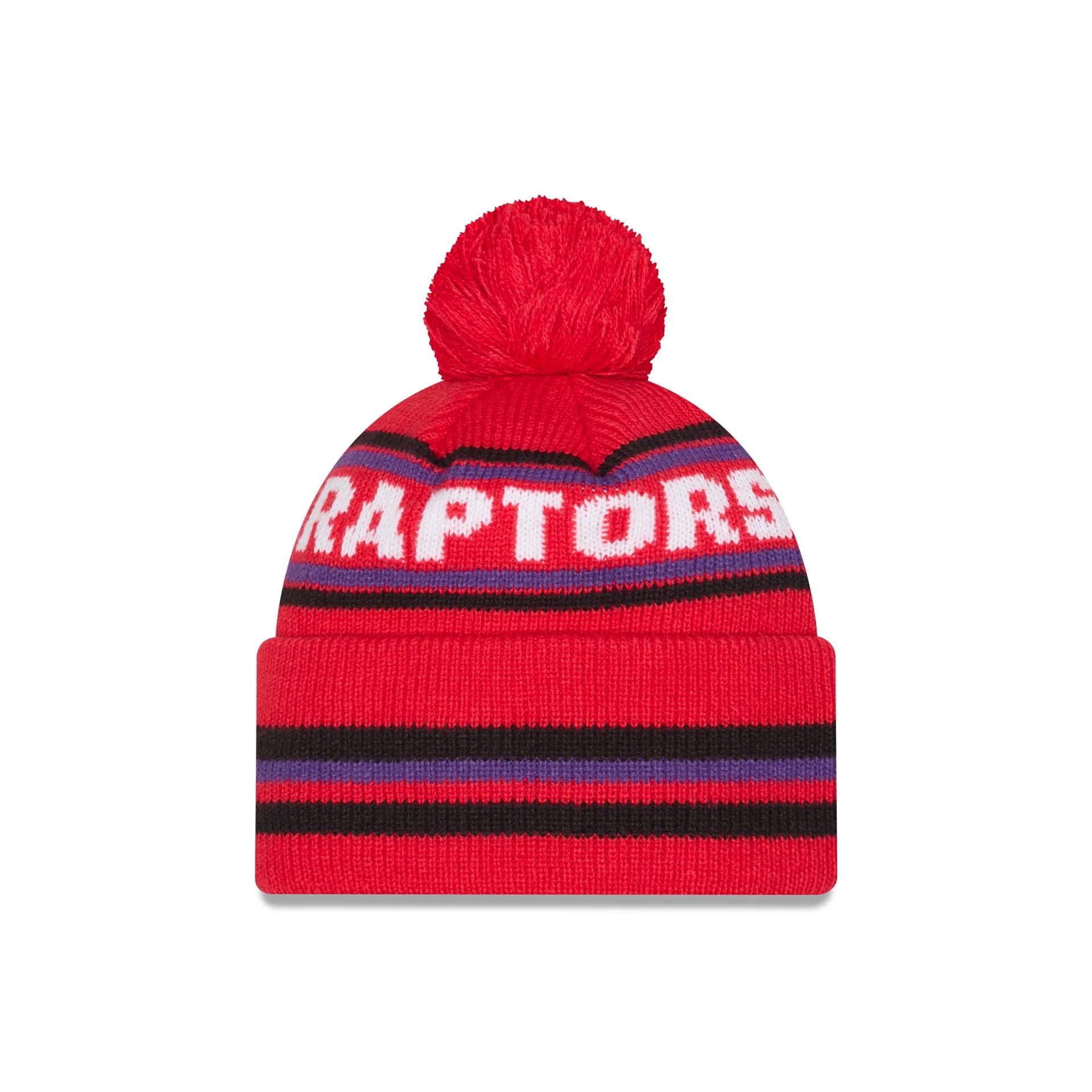 Toronto Raptors Classic Pom Knit Hat - Image 3