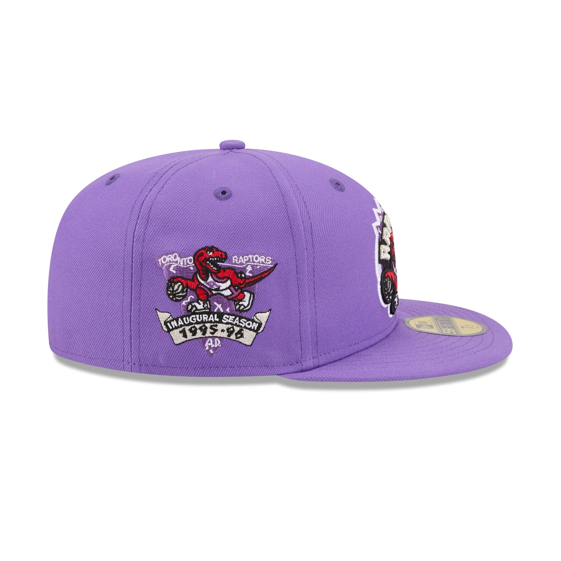 Toronto Raptors 1995-2007 Hardwood Classics Sidepatch 59FIFTY Fitted Hat - Image 4
