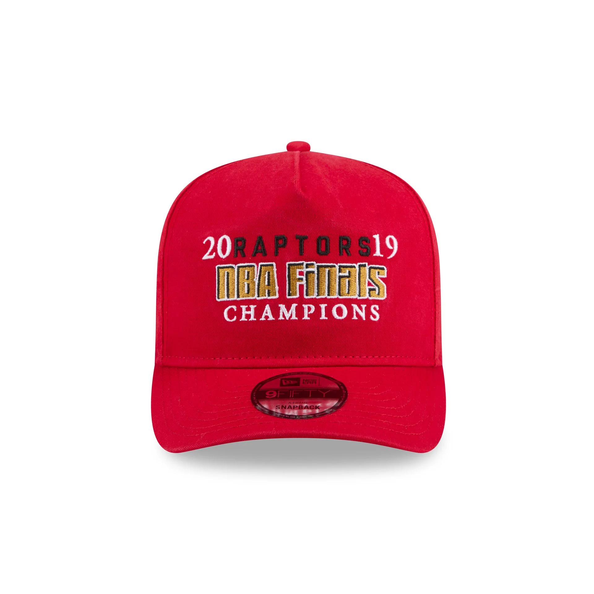 Toronto Raptors Historic Win 9FIFTY A-Frame Snapback Hat - Image 2