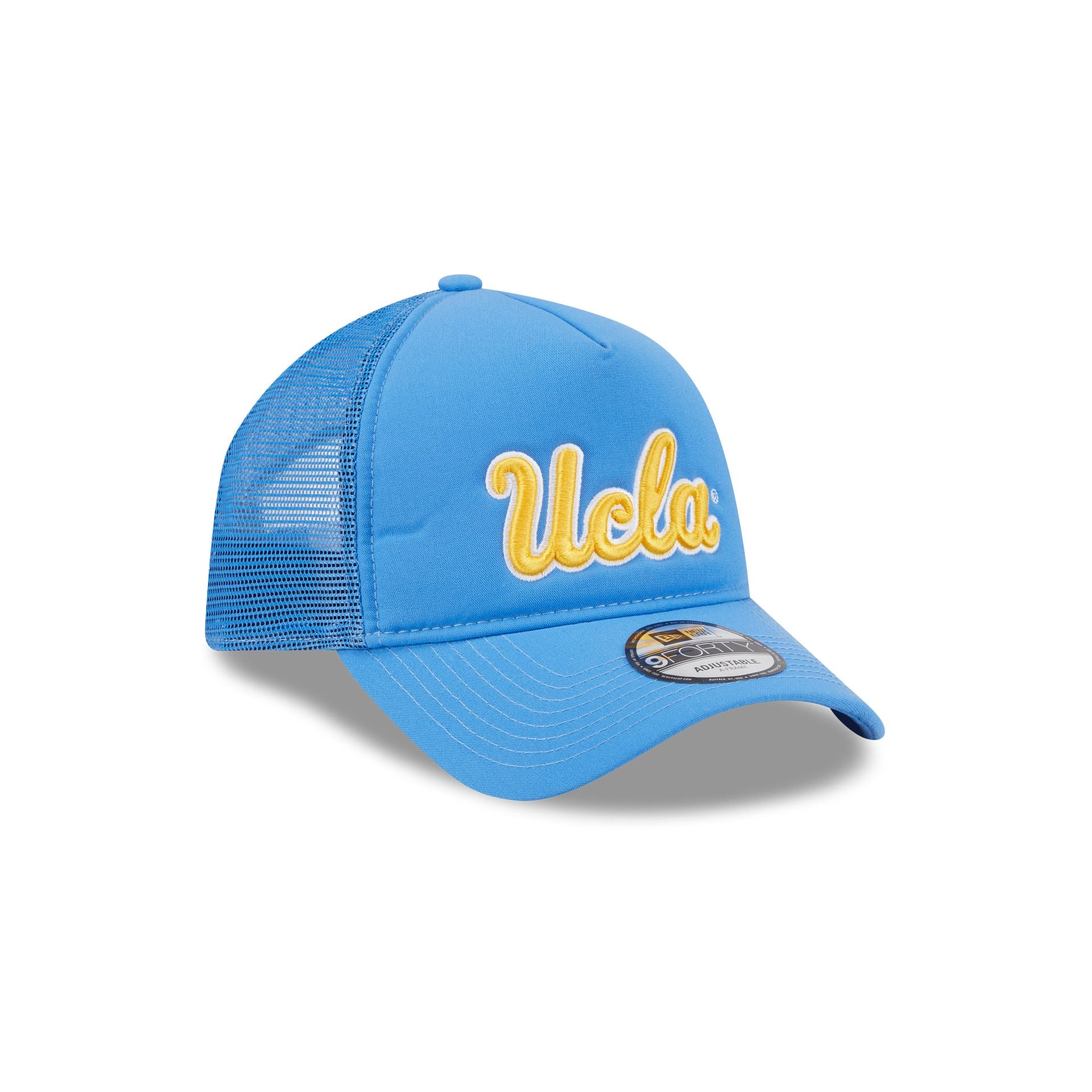 UCLA Bruins Go-To 9FORTY A-Frame Trucker Hat - Image 3