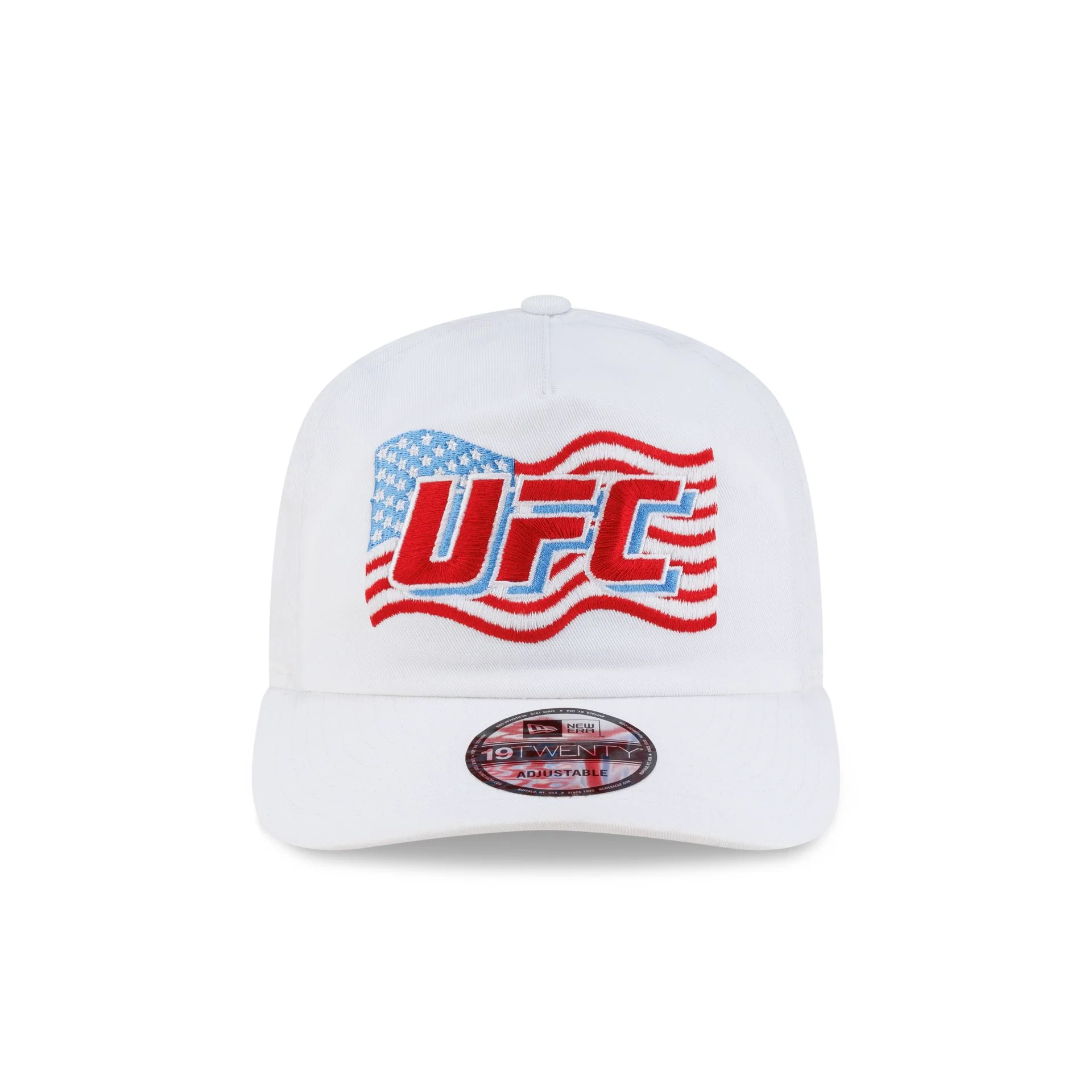 UFC Americana Flag White 19TWENTY Adjustable Hat - Image 2