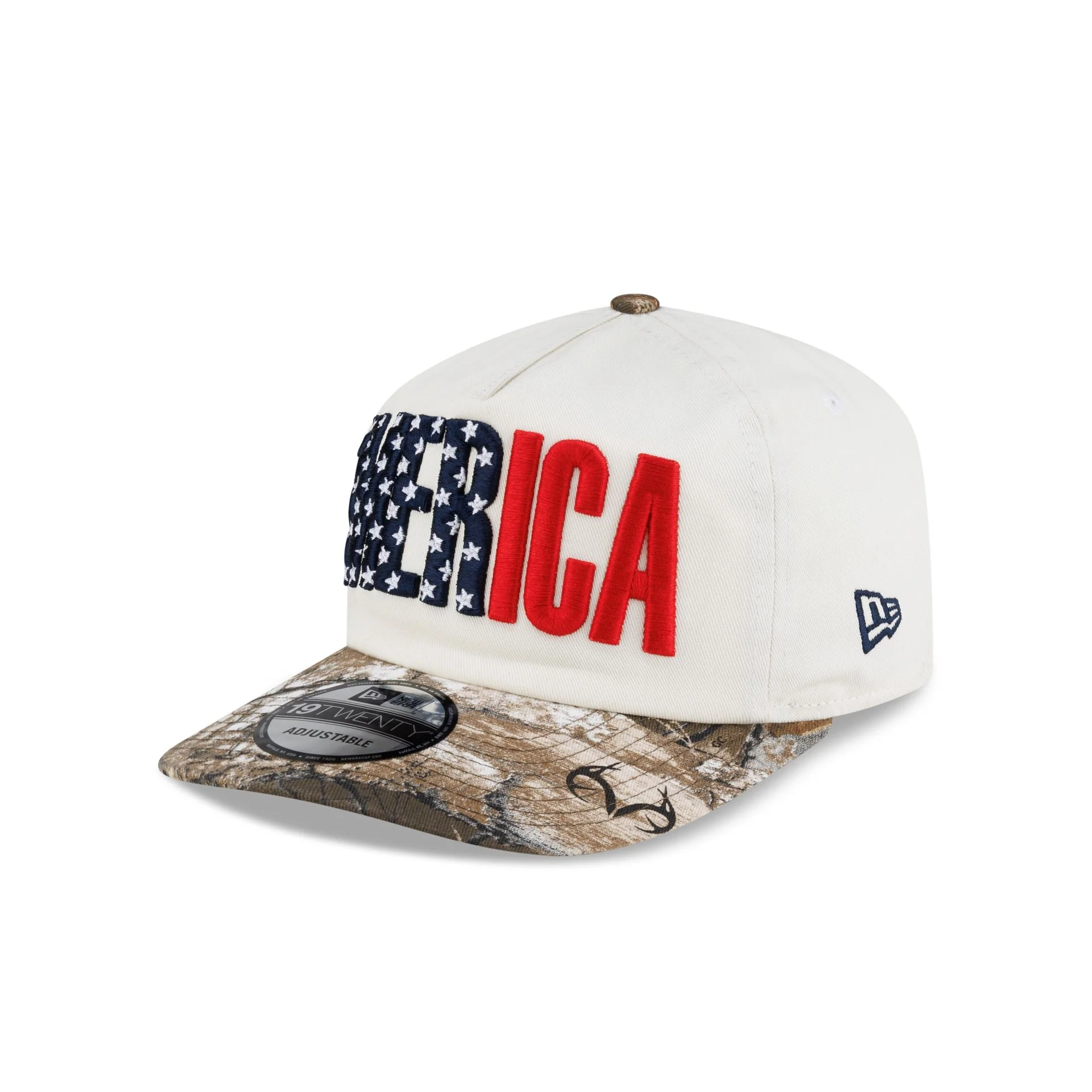 UFC 'Merica Chrome White 19TWENTY Adjustable Hat - Image 3