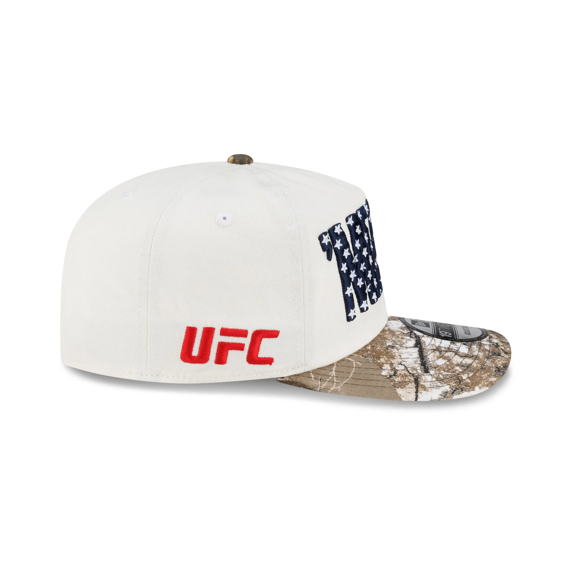 UFC 'Merica Chrome White 19TWENTY Adjustable Hat - Image 4