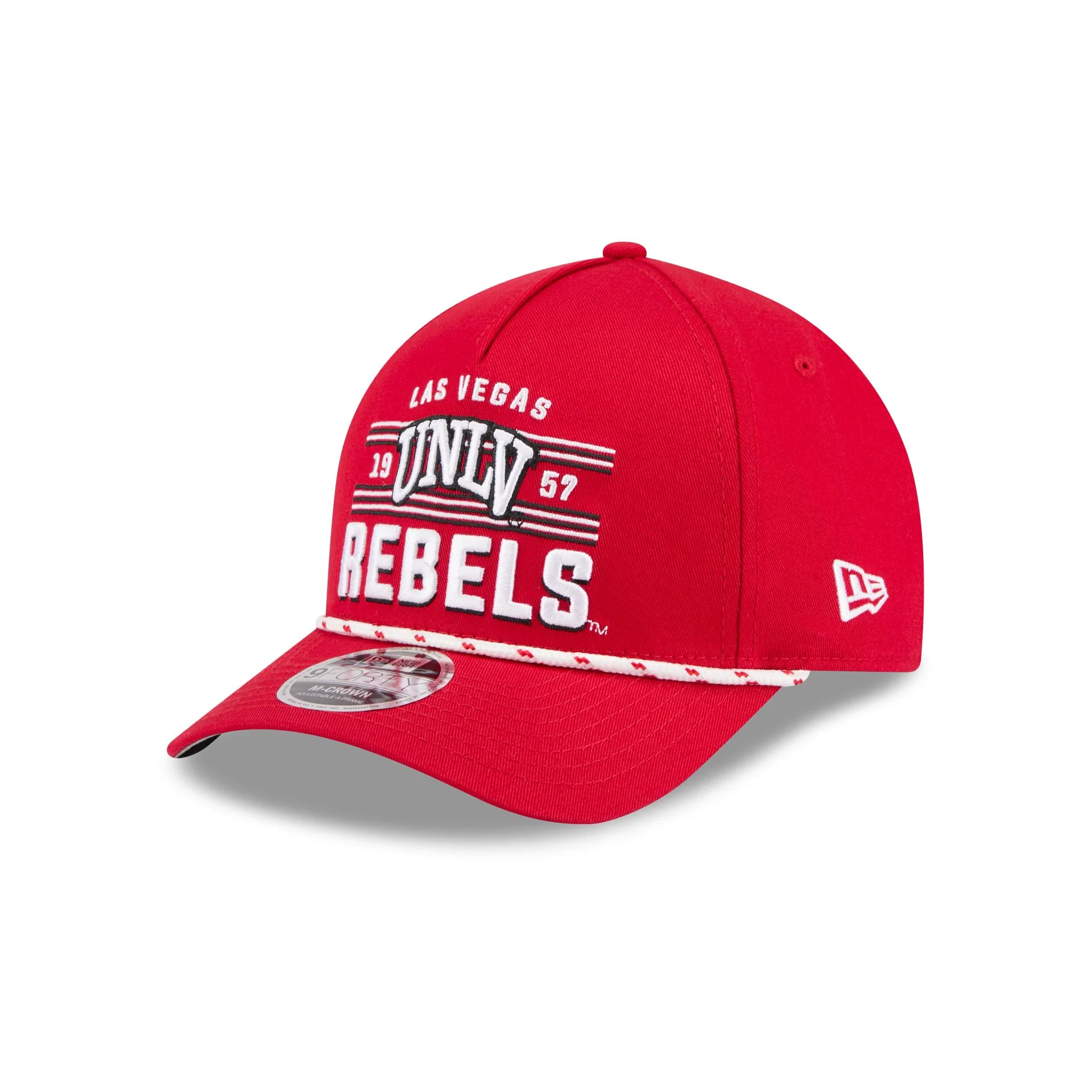 UNLV Runnin' Rebels March Madness 9FORTY M-Crown A-Frame Snapback Hat - Image 3