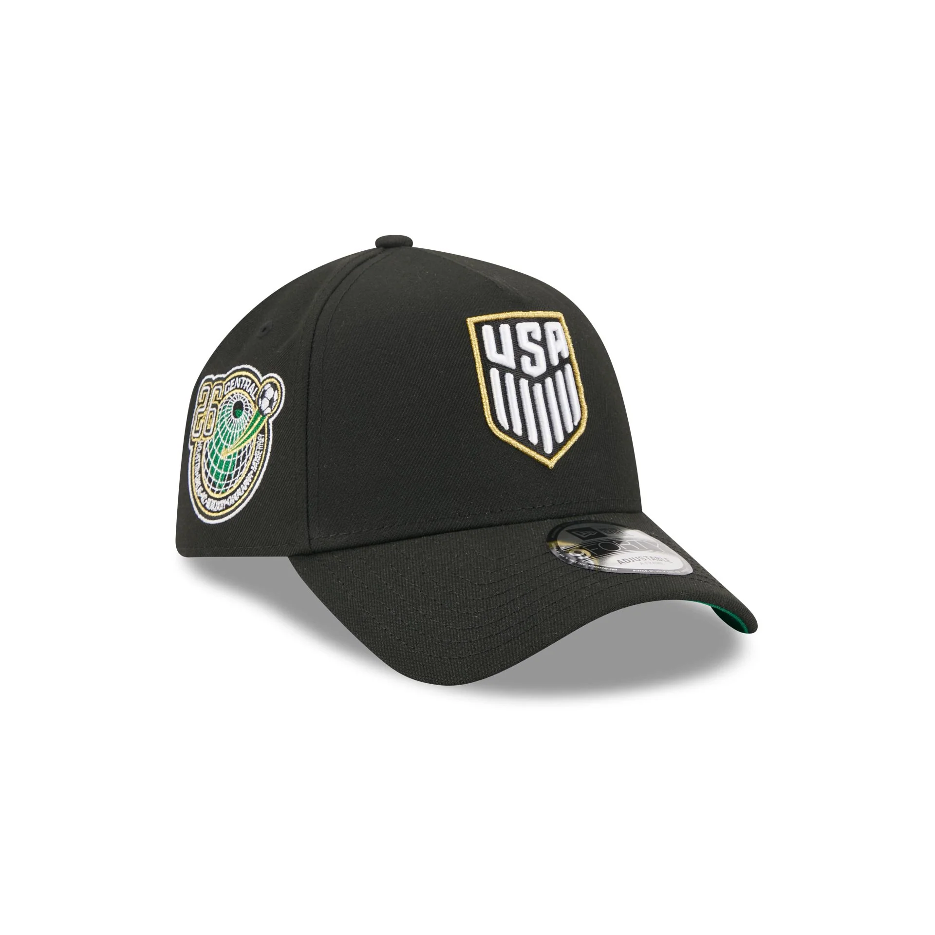 U.S. Soccer 2026 Men's National Team Central Black 9FORTY A-Frame Snapback