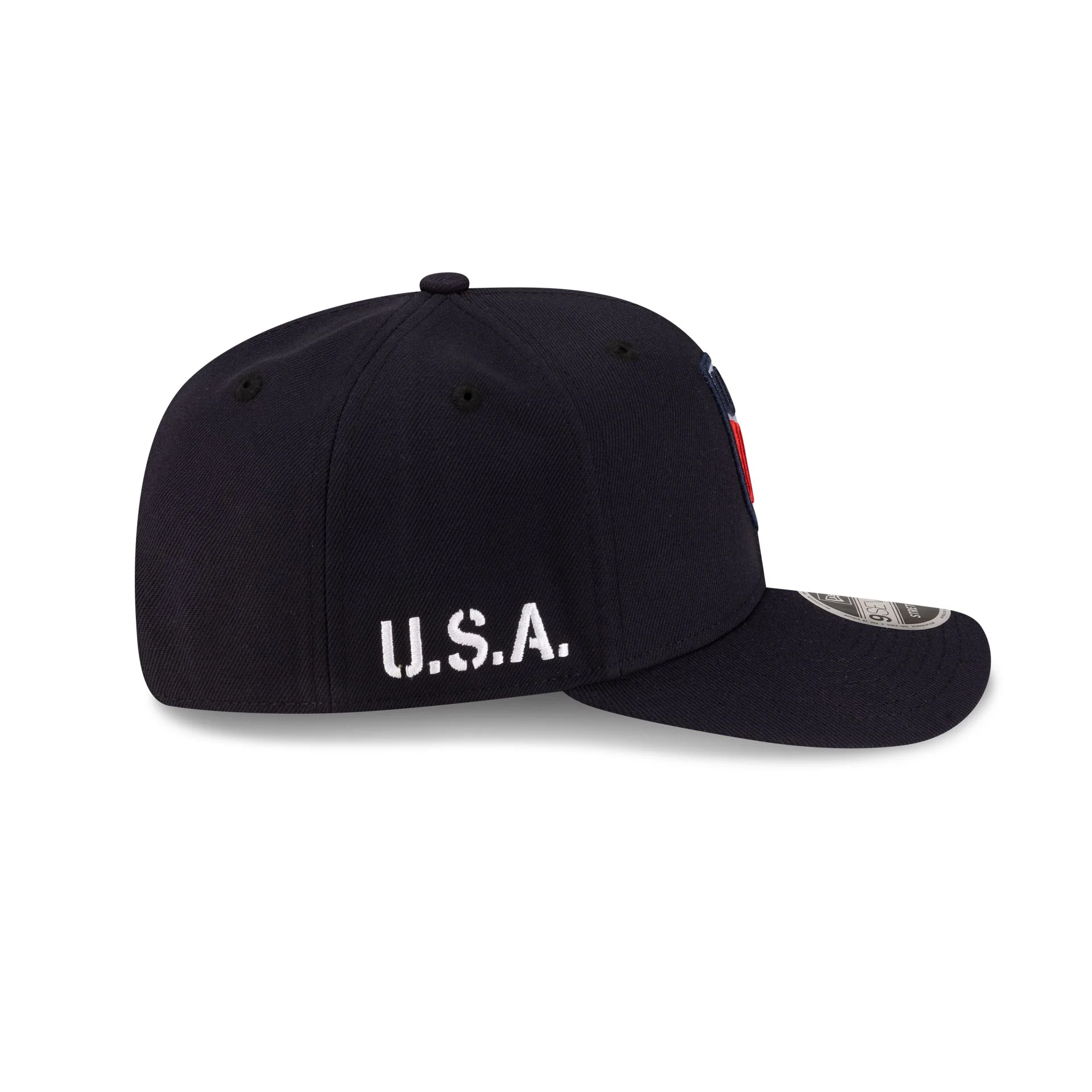 U.S. Soccer Men's National Team Americana Navy 9SEVENTY Stretch-Snap Hat - Image 4