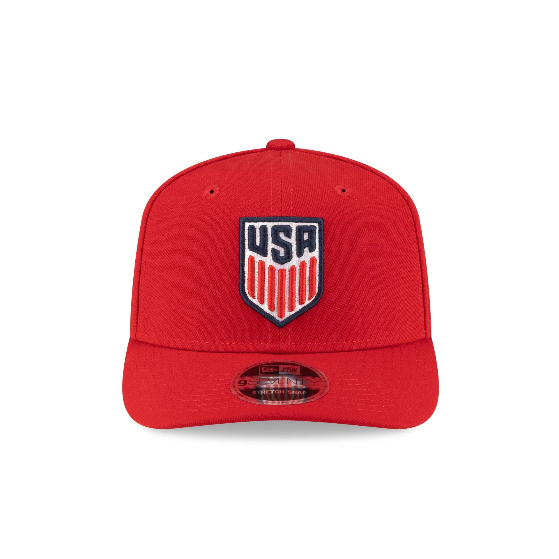 U.S. Soccer Men's National Team Americana Red 9SEVENTY Stretch-Snap Hat - Image 2