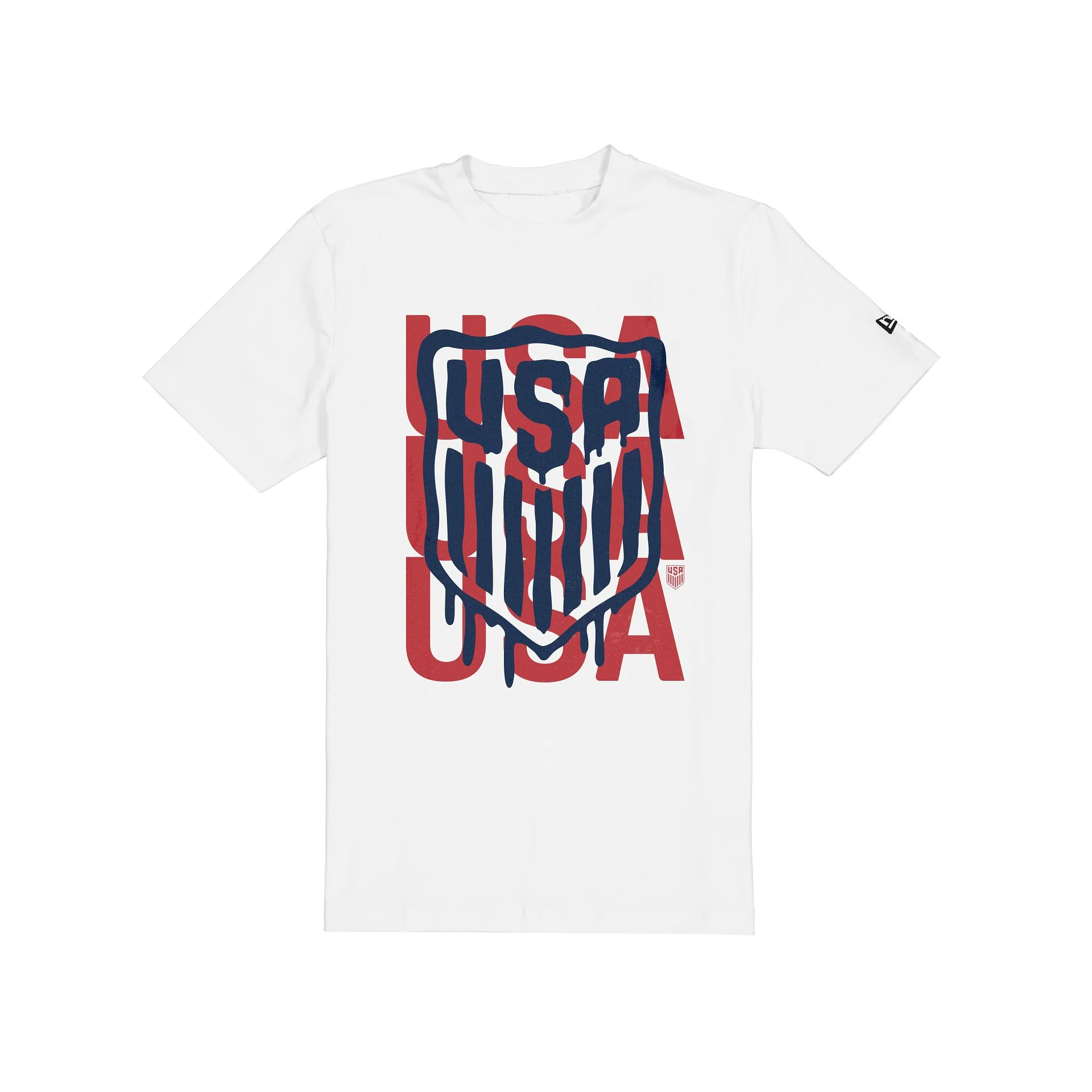 U.S. Soccer Men's National Team Drip White T-Shirt