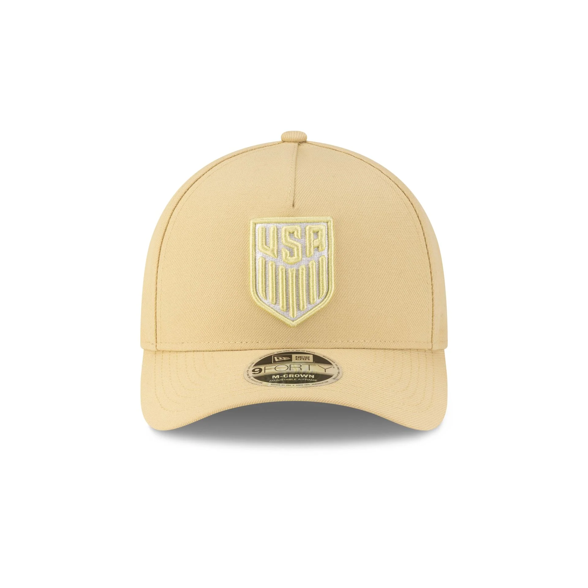U.S. Soccer Men's National Team Vegas Gold 9FORTY M-Crown A-Frame Snapback Hat - Image 2