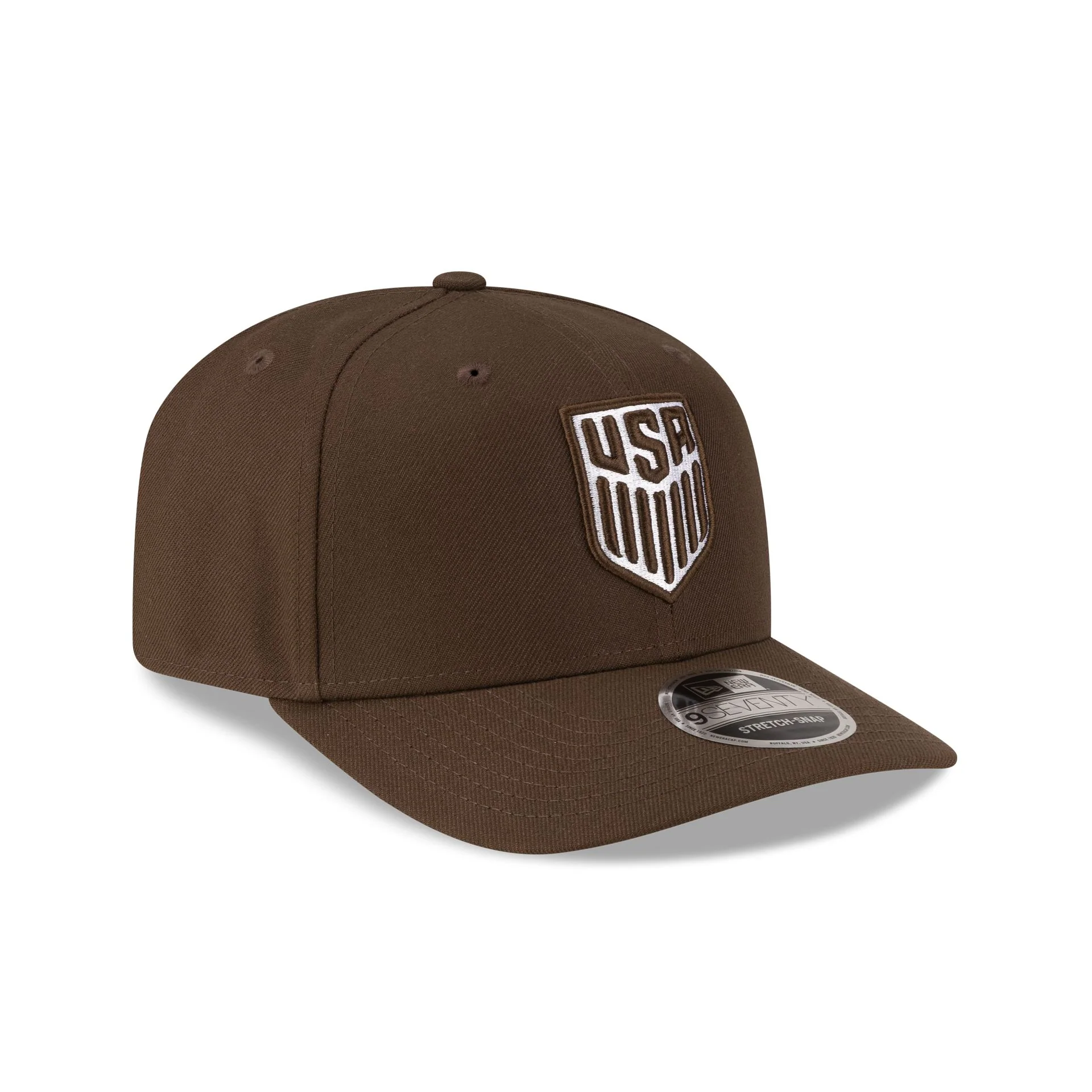 U.S. Soccer Men's National Team Walnut 9SEVENTY Stretch-Snap Hat - Image 3
