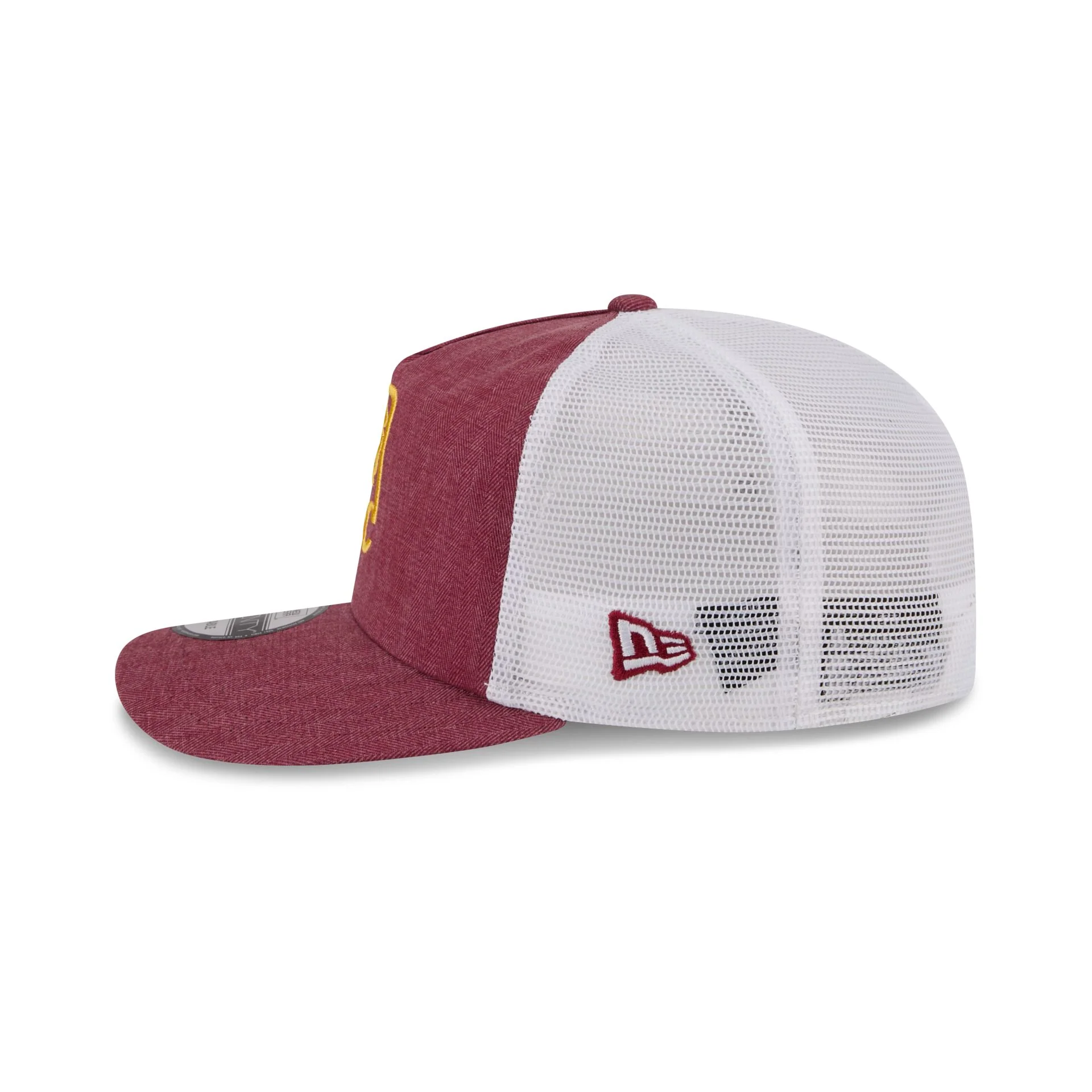 USC Trojans Herringbone Team Colors 19TWENTY Trucker Hat - Image 4