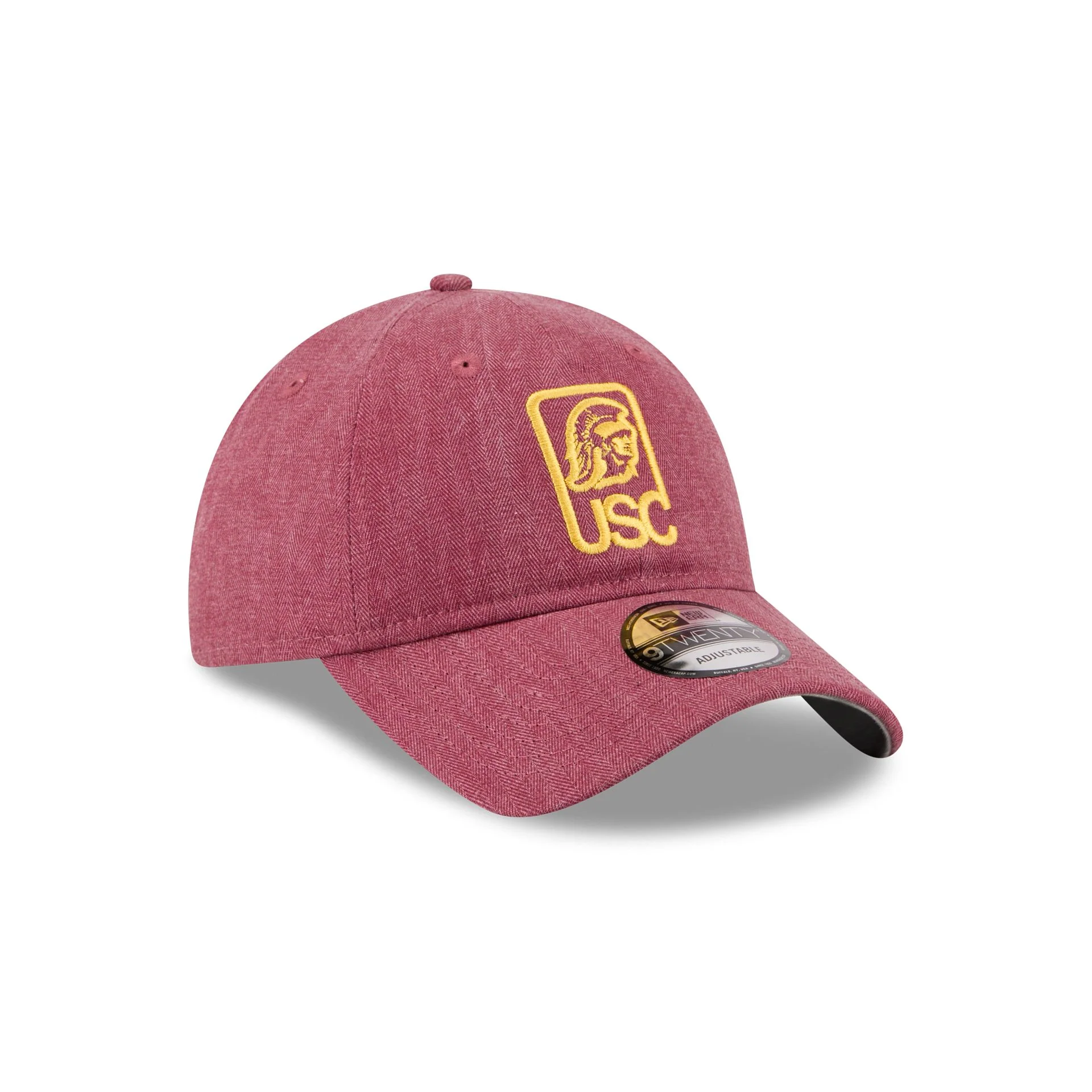 USC Trojans Herringbone Team Colors 9TWENTY Adjustable Hat - Image 3