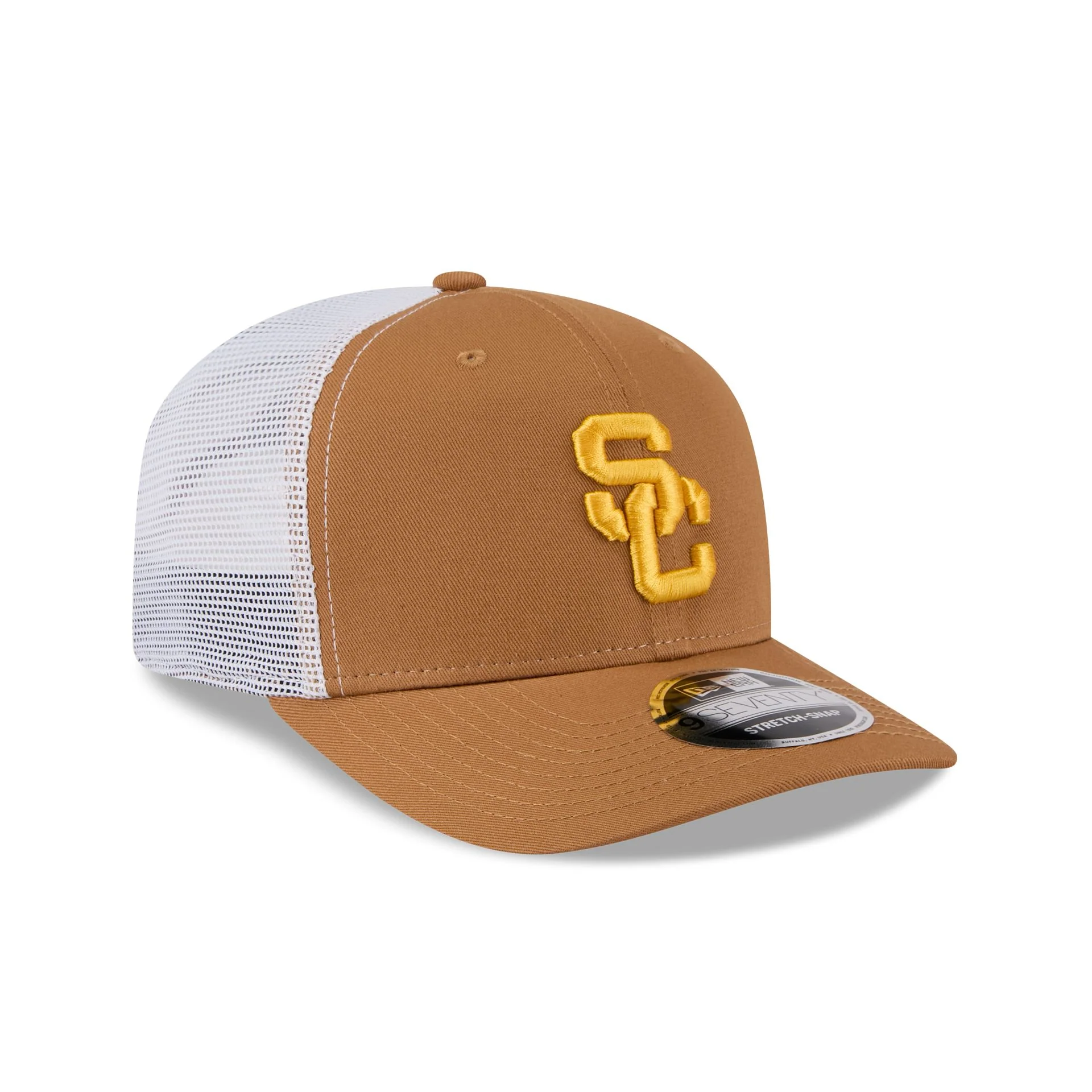 USC Trojans Light Bronze 9SEVENTY Trucker Hat - Image 3