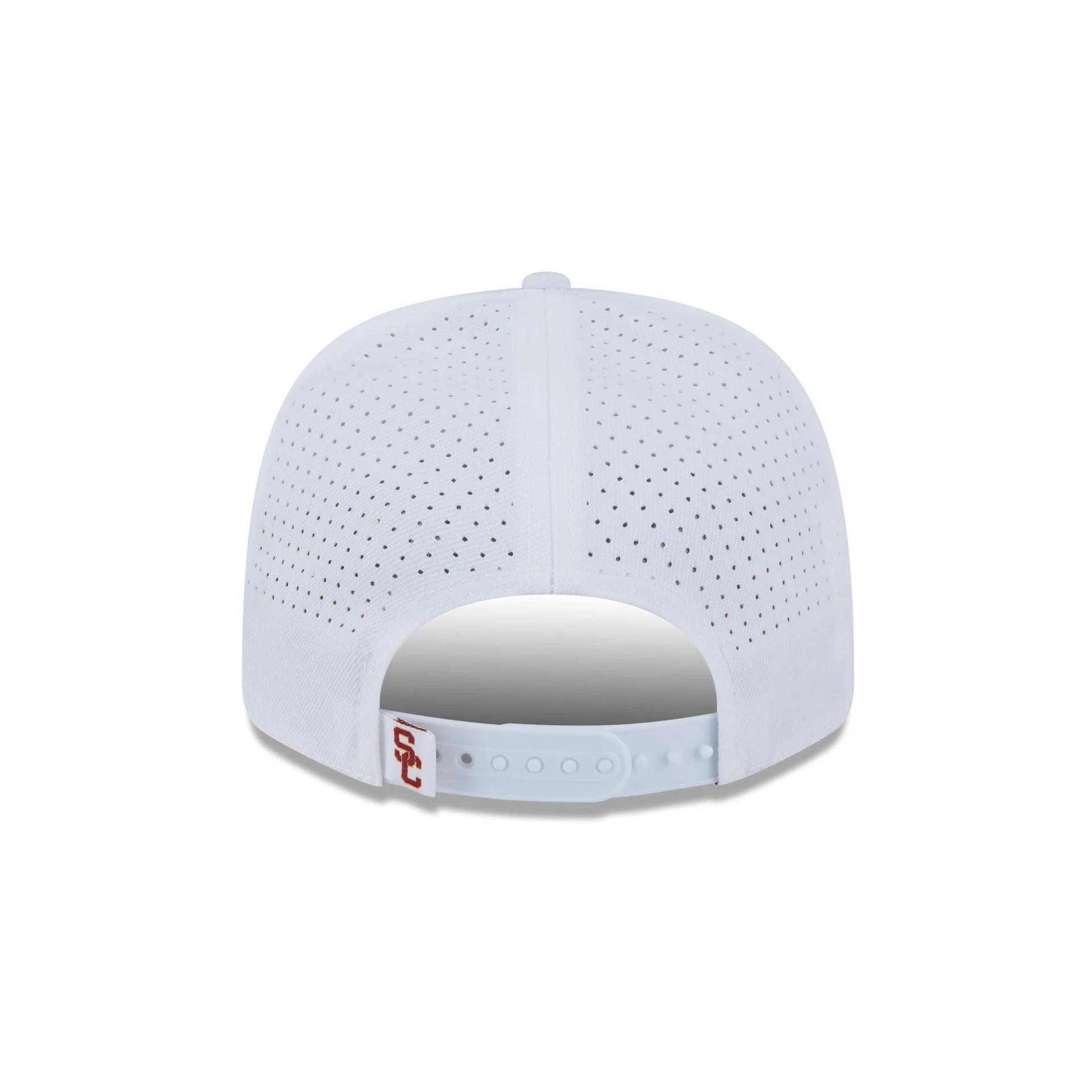 USC Trojans Optic White Performance 9SEVENTY Stretch-Snap Hat - Image 6