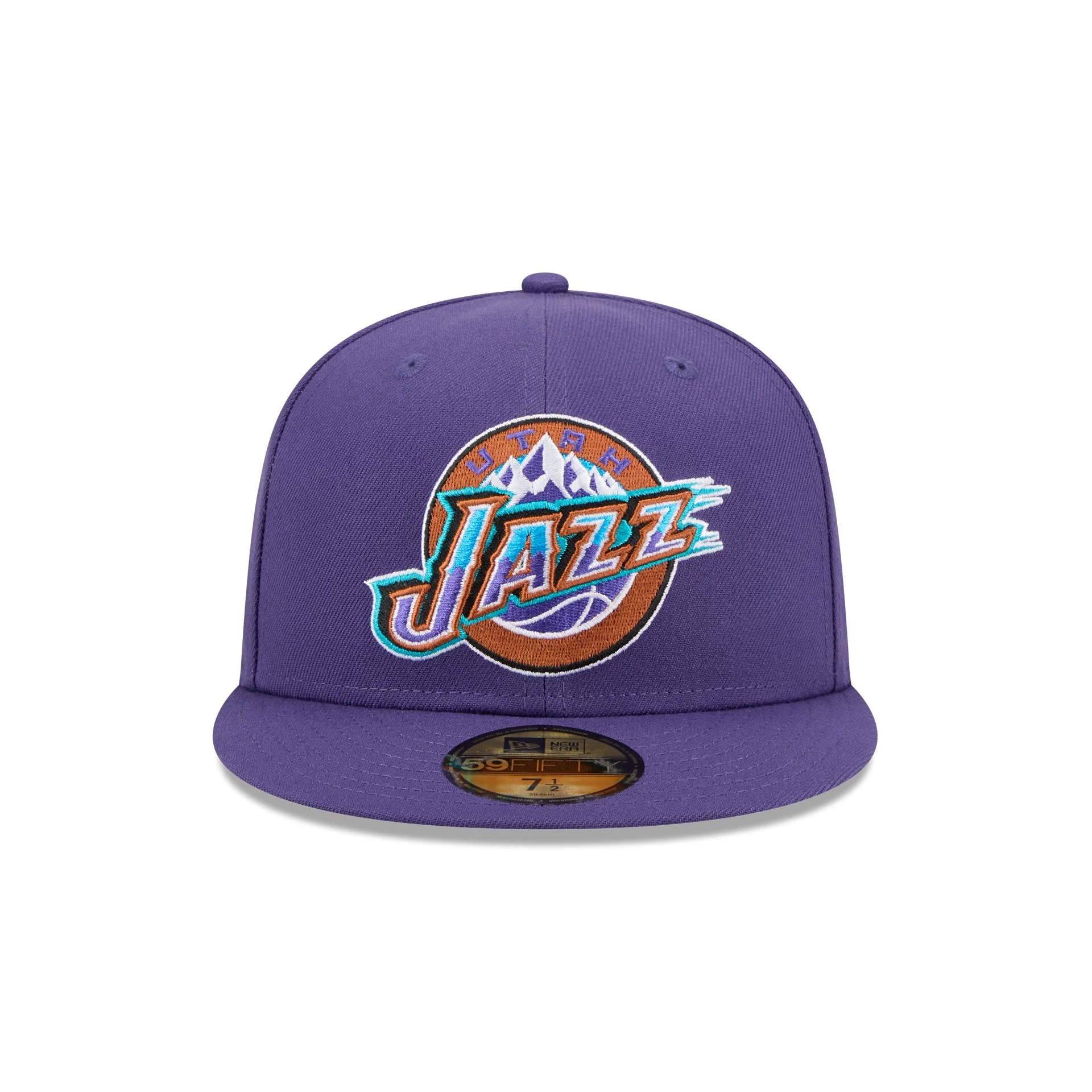Utah Jazz 1979-1996 Hardwood Classics 59FIFTY Fitted Hat - Image 2