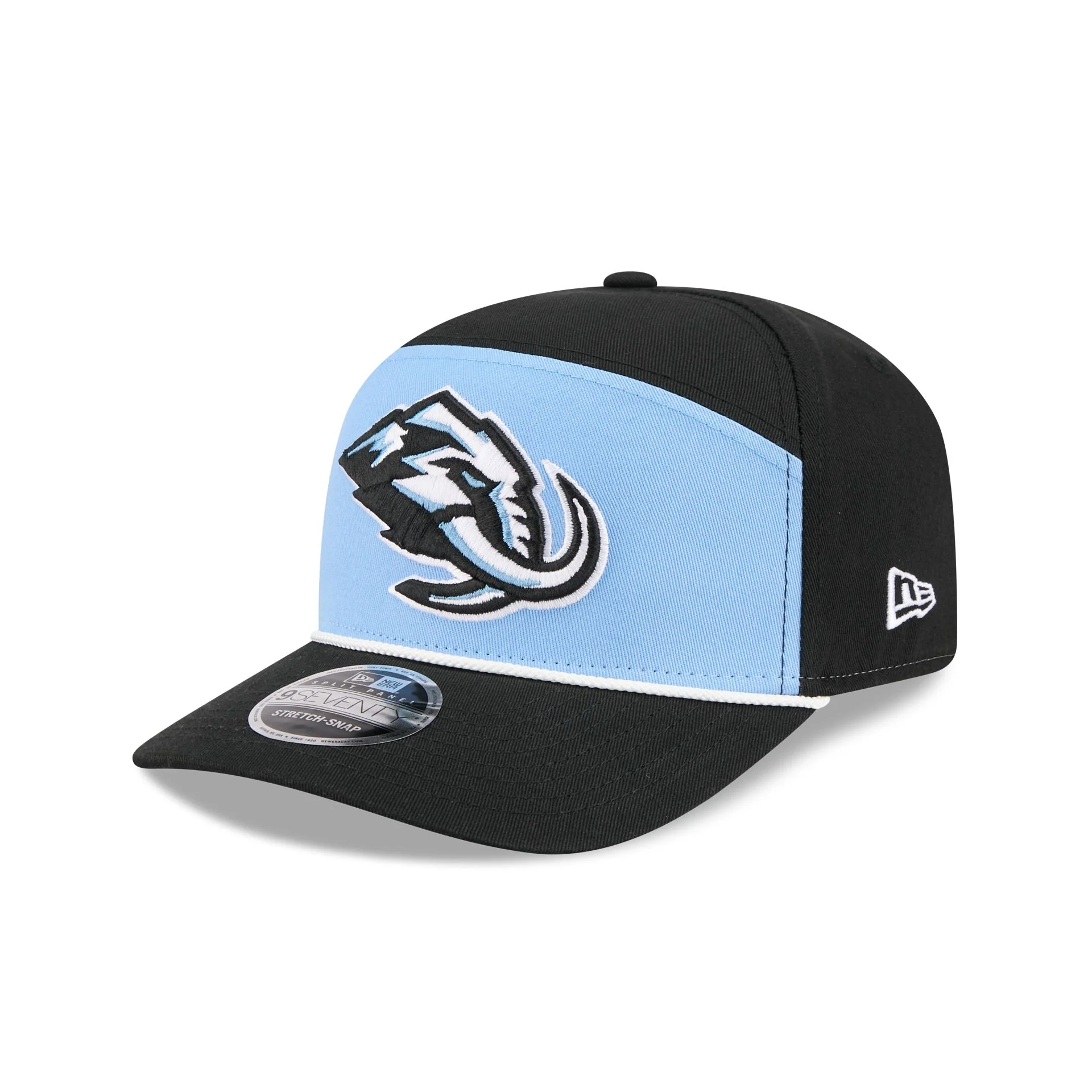 Utah Mammoth Split Panel 9SEVENTY Stretch-Snap Hat
