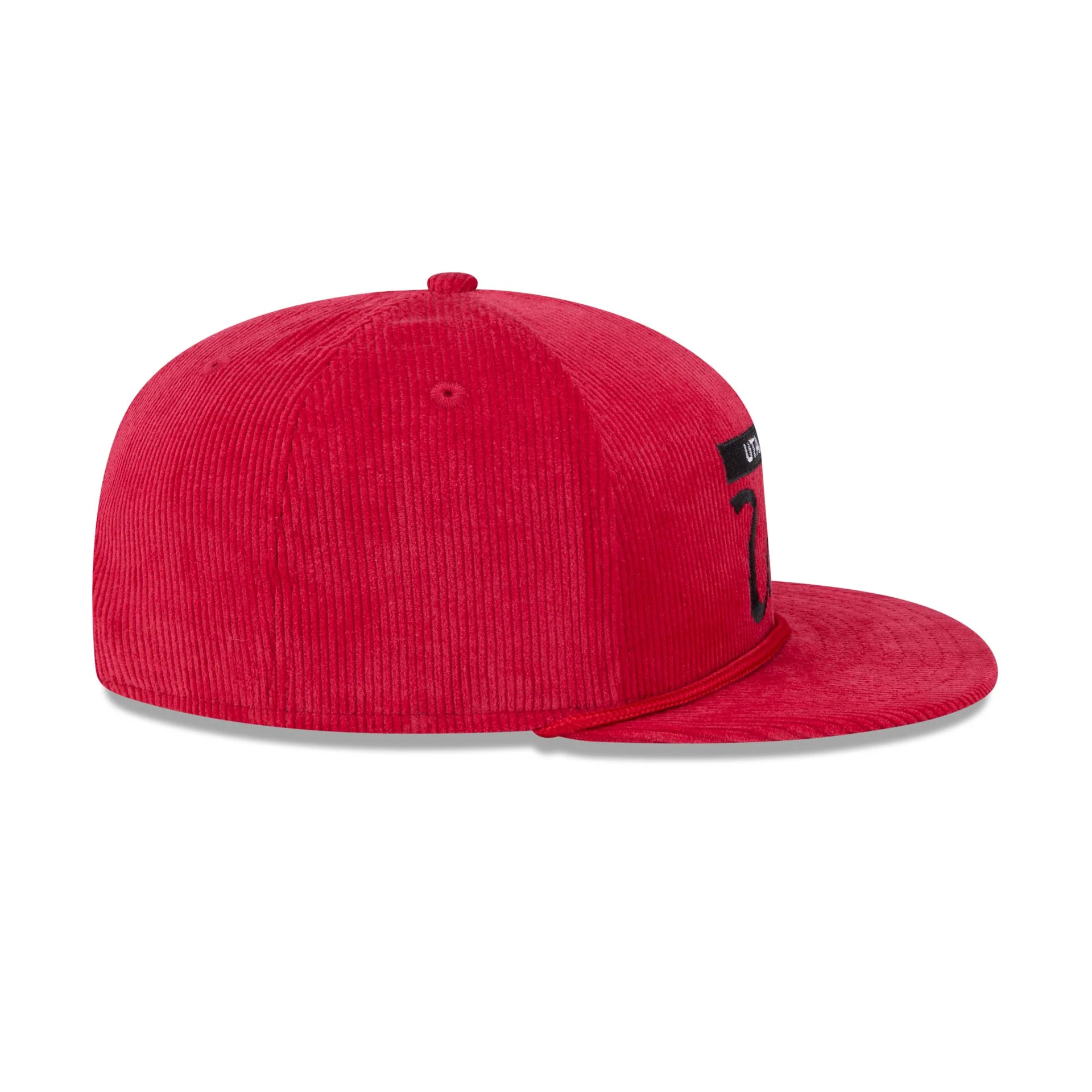 Utah Utes College Vault Corduroy Rope 9FIFTY Snapback Hat - Image 5