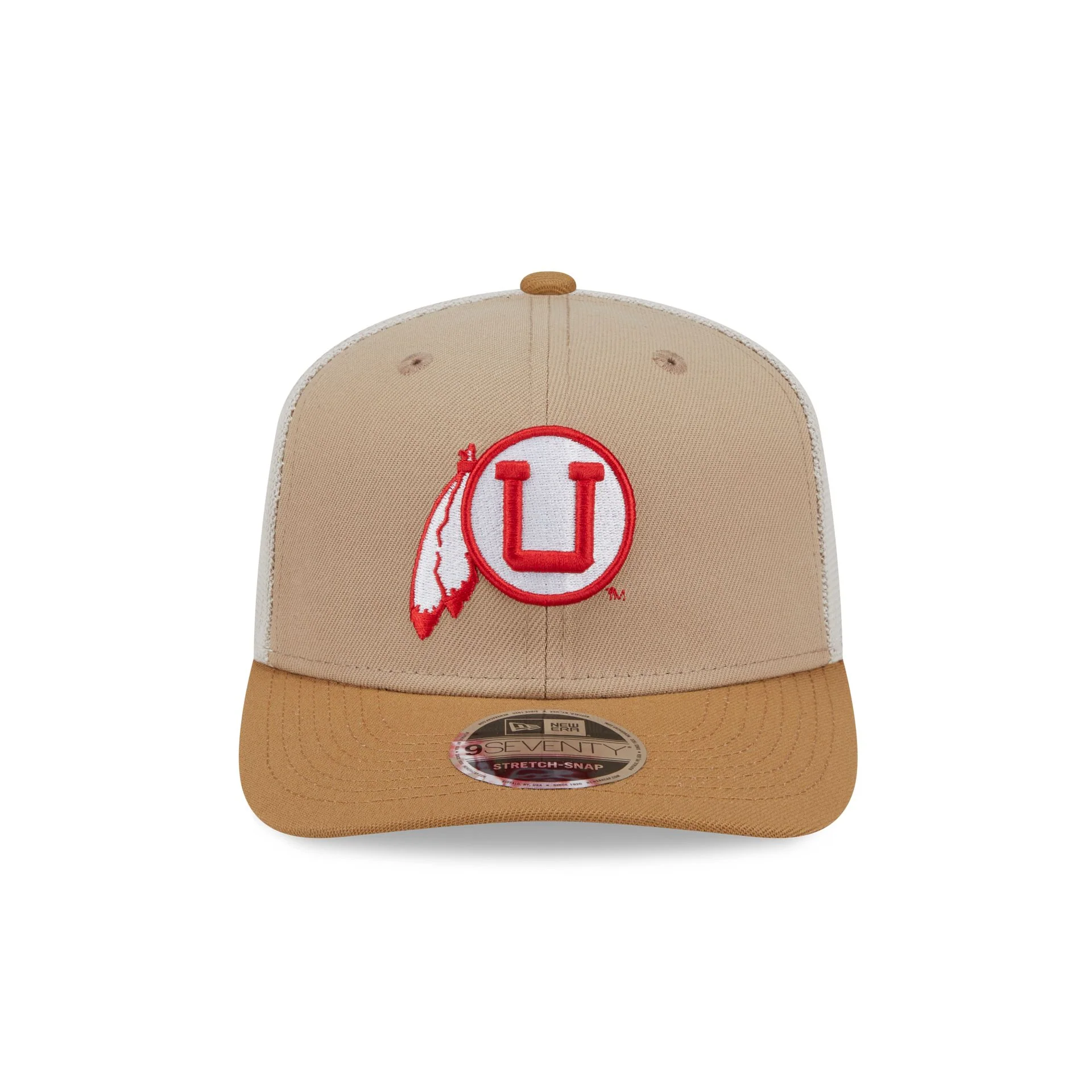 Utah Utes College Vault Stone 9SEVENTY Trucker Hat - Image 2