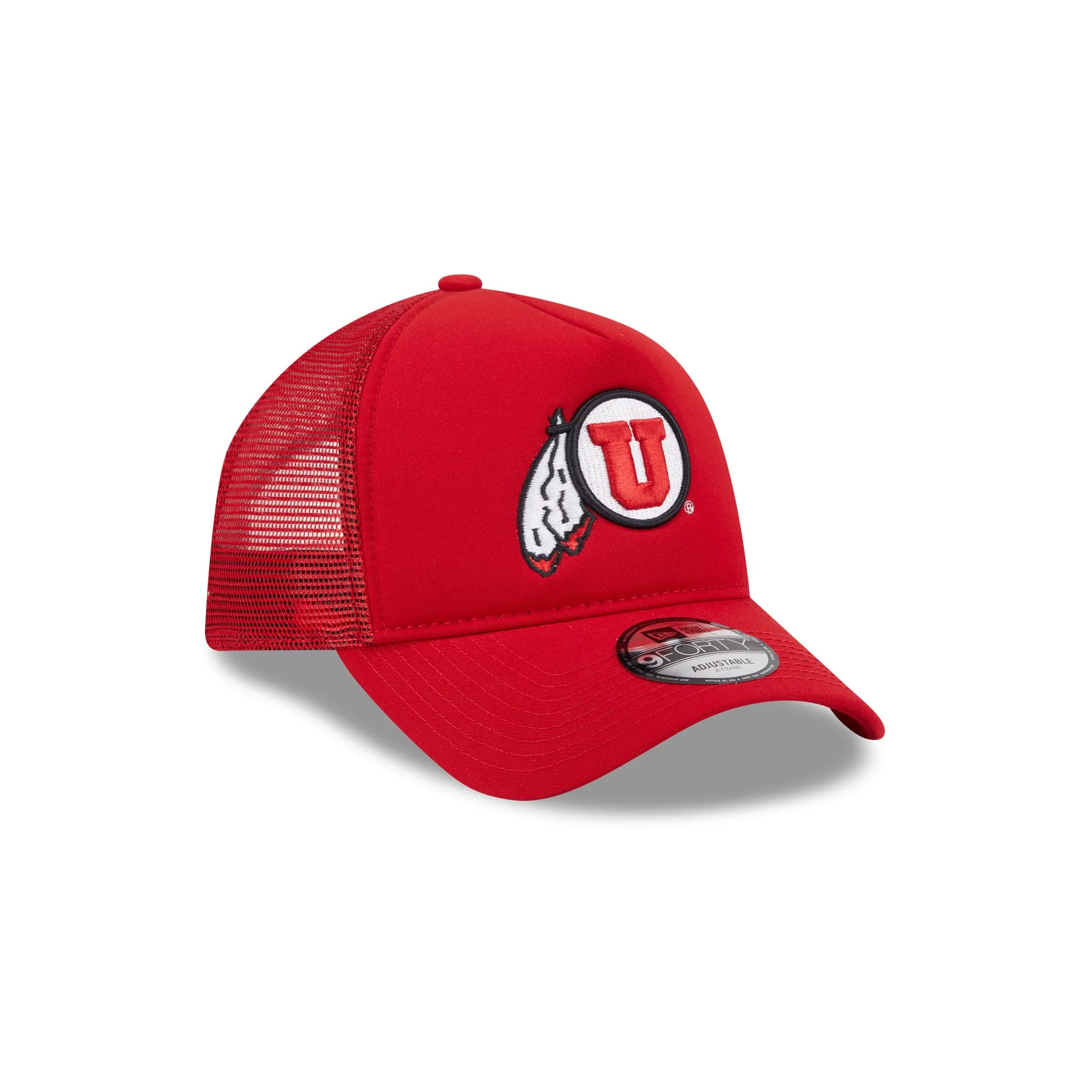 Utah Utes Go-To 9FORTY A-Frame Trucker Hat - Image 3