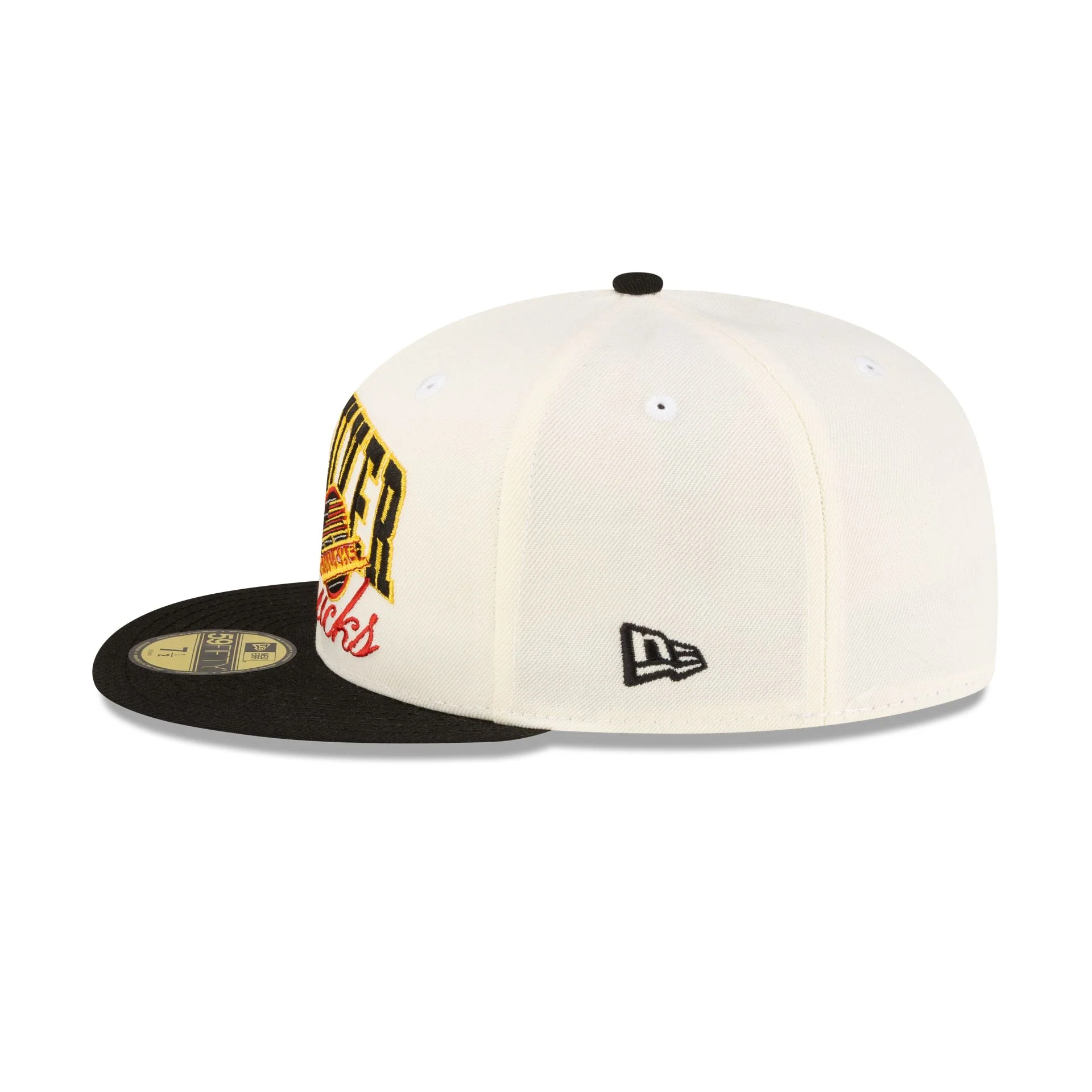 Vancouver Canucks Arch Script 59FIFTY Fitted Hat - Image 5