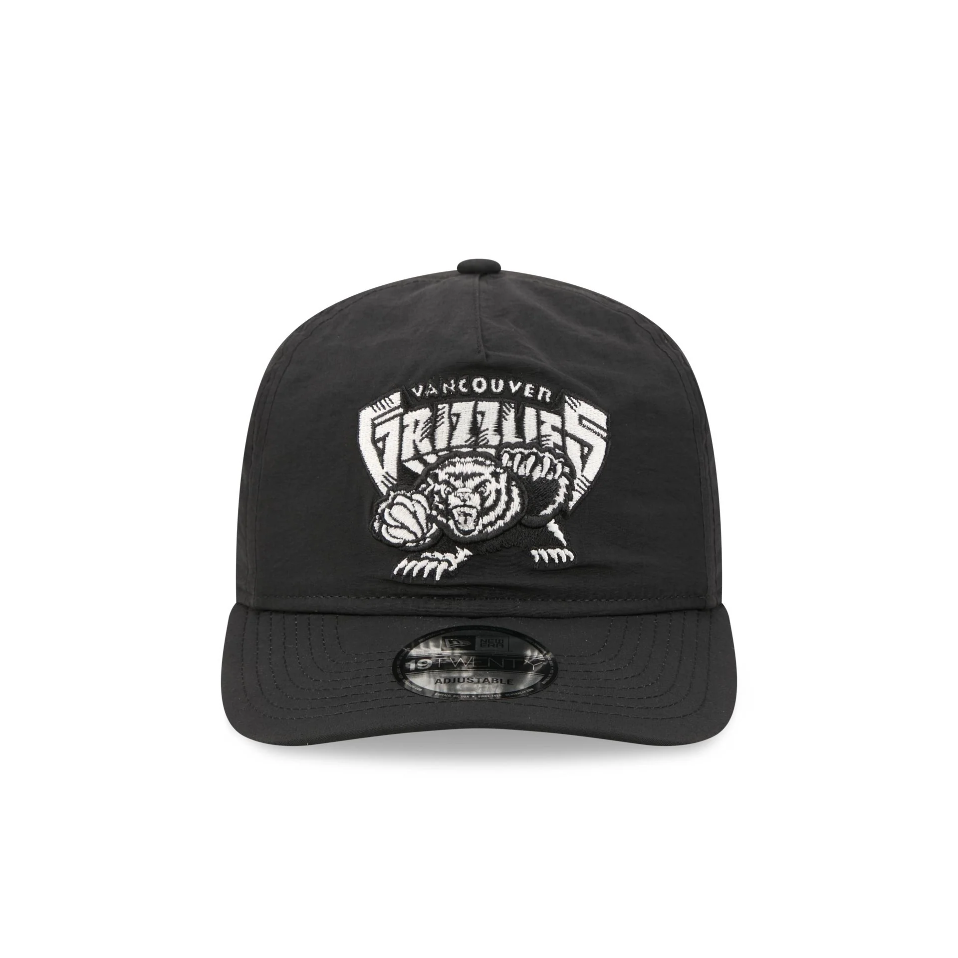 Vancouver Grizzlies Black Nylon 19TWENTY Adjustable Hat - Image 2