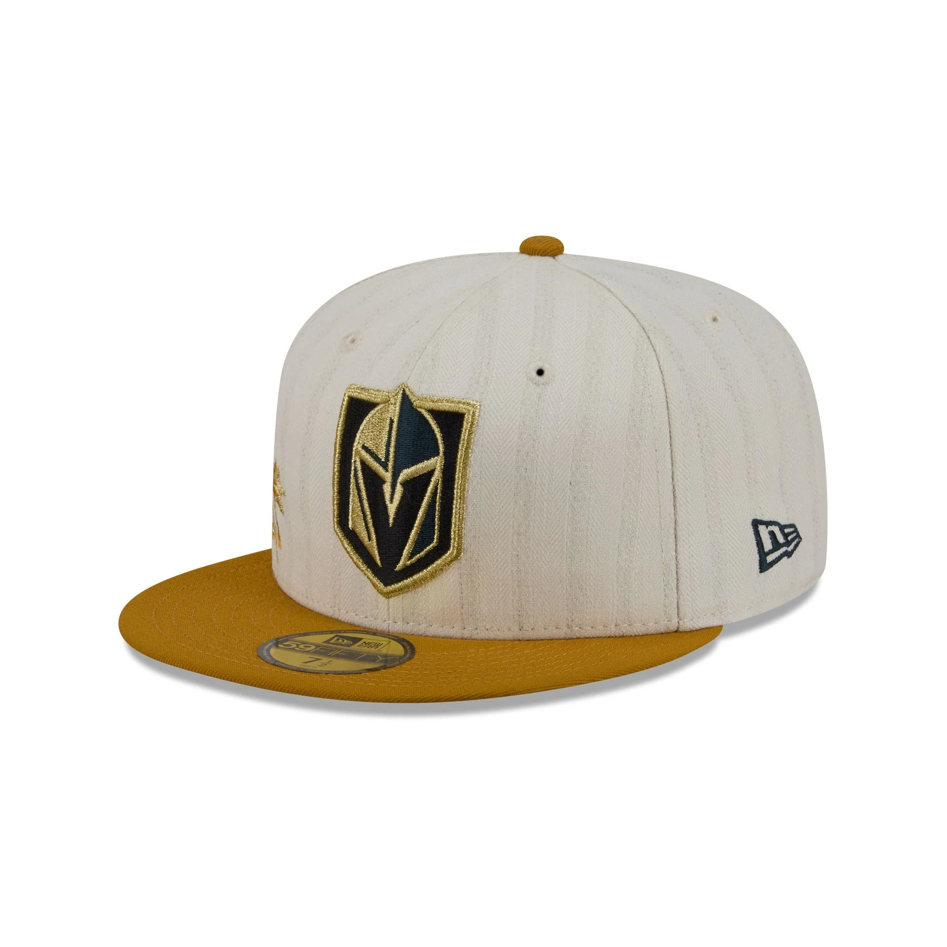 Vegas Golden Knights Chrome Herringbone 59FIFTY Fitted Hat - Image 3