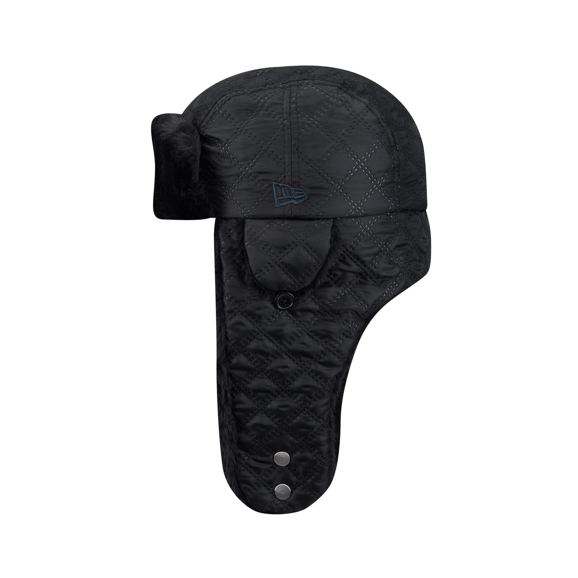 Vegas Golden Knights Quilted Fashion Trapper Hat - Image 4