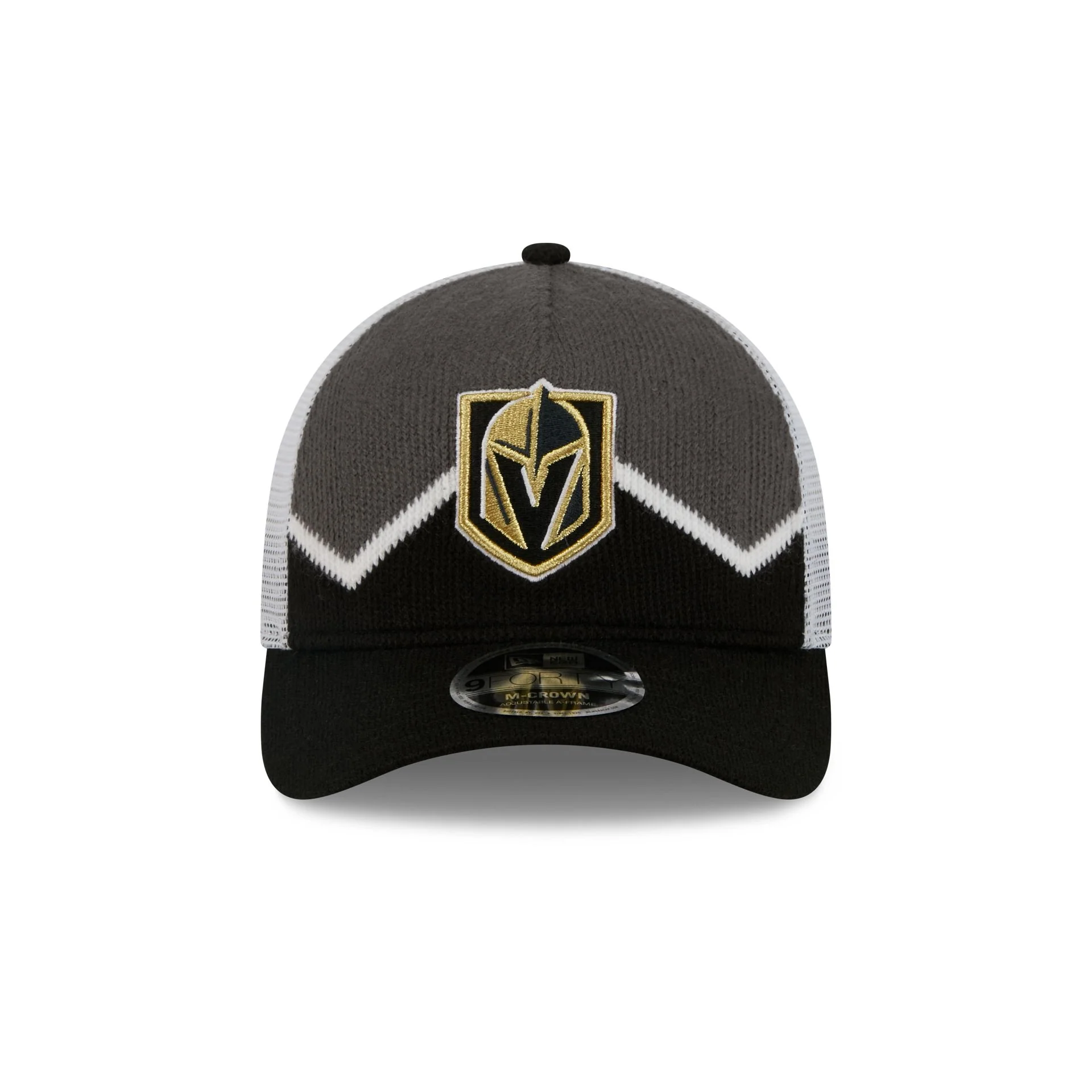 Vegas Golden Knights Sock 9FORTY M-Crown A-Frame Trucker Hat - Image 2