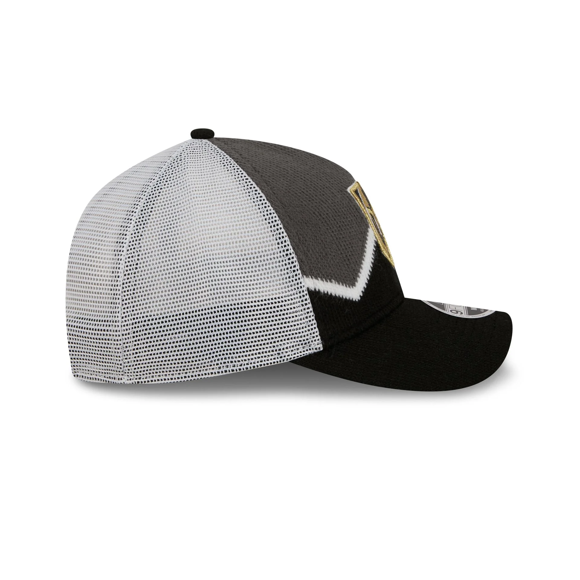 Vegas Golden Knights Sock 9FORTY M-Crown A-Frame Trucker Hat - Image 5