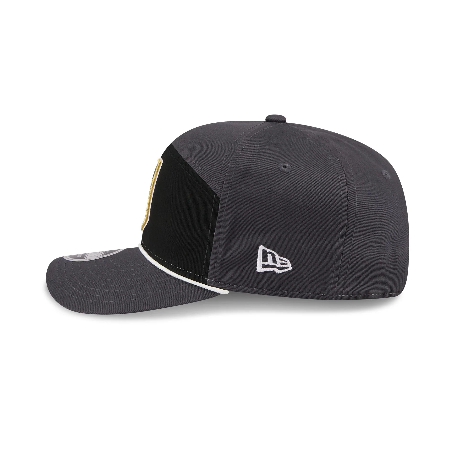Vegas Golden Knights Split Panel 9SEVENTY Stretch-Snap Hat - Image 4