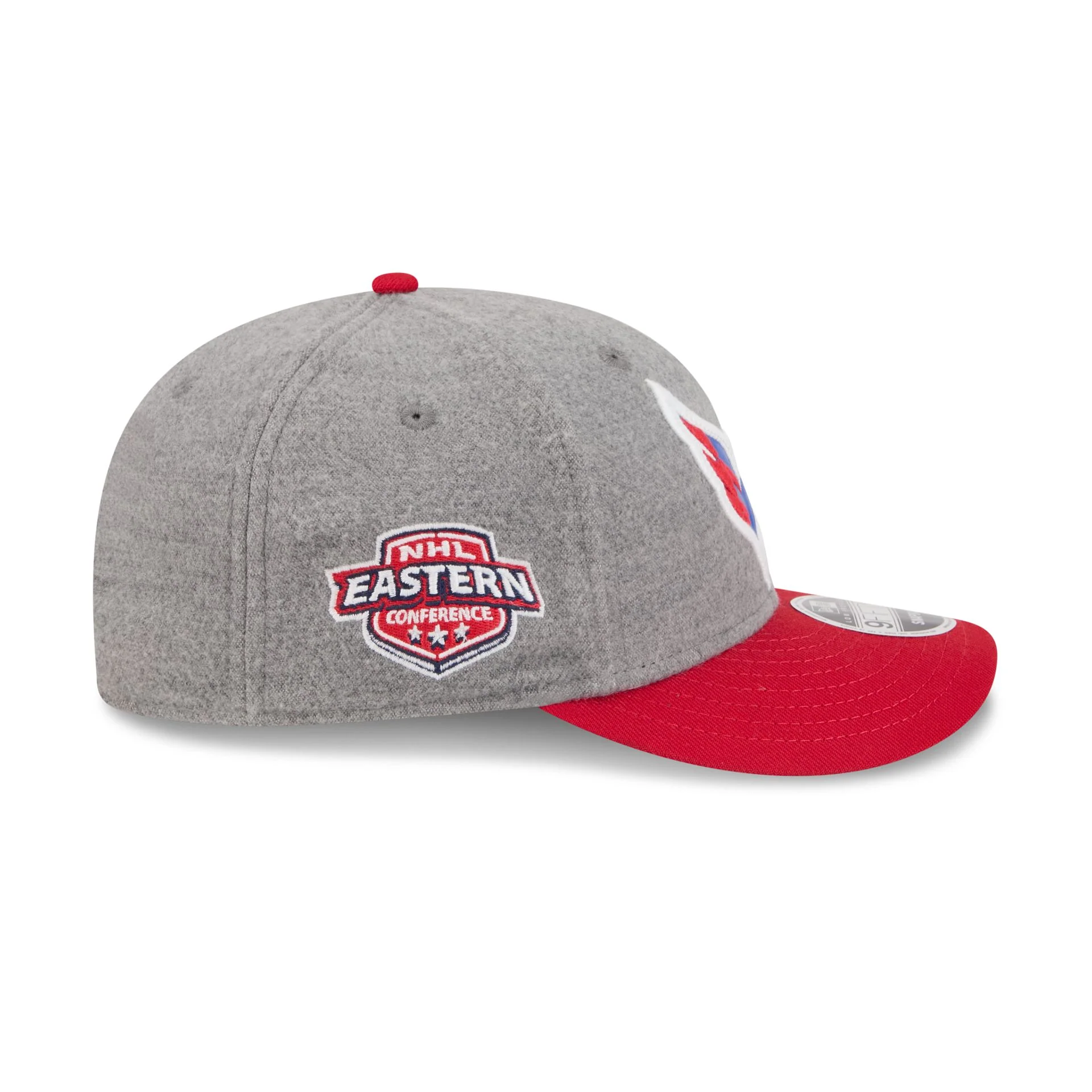 Washington Capitals Heather Gray Wool Low Profile 9FIFTY Snapback Hat - Image 4