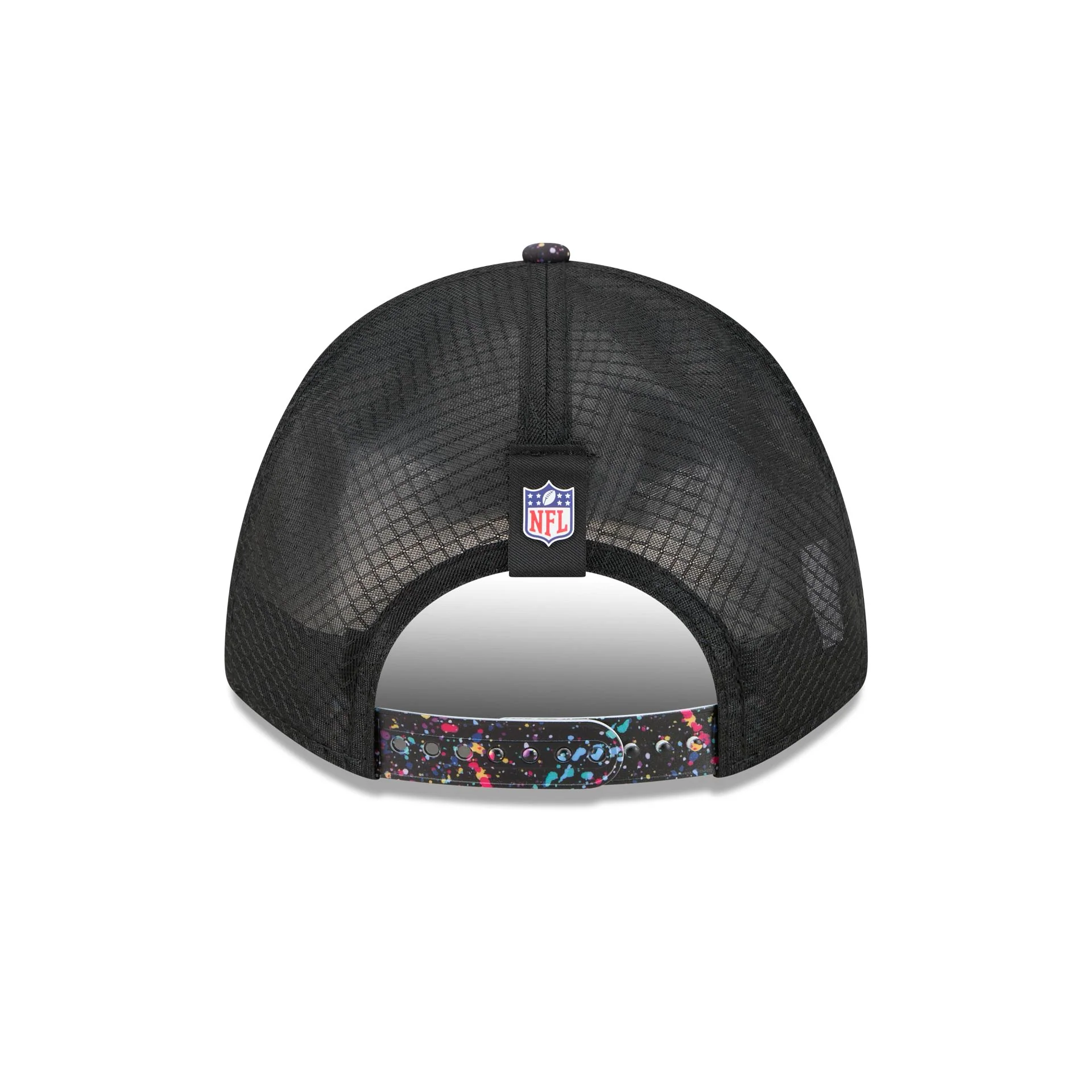Washington Commanders 2025 Crucial Catch 9FORTY M-Crown A-Frame Trucker Hat - Image 6