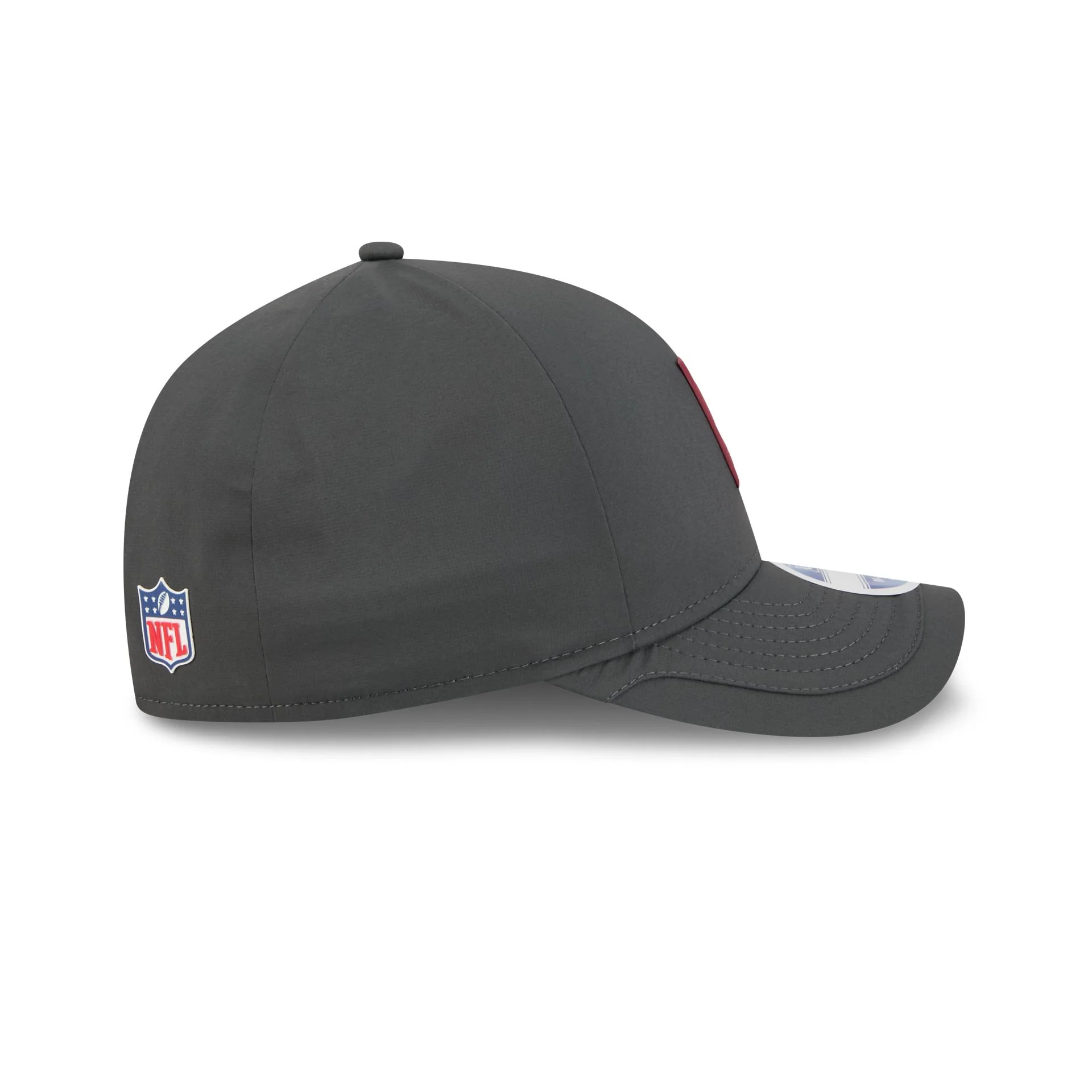 Washington Commanders 2025 Sideline Cold Weather Steel Clouds 9FORTY M-Crown Snapback Hat - Image 5