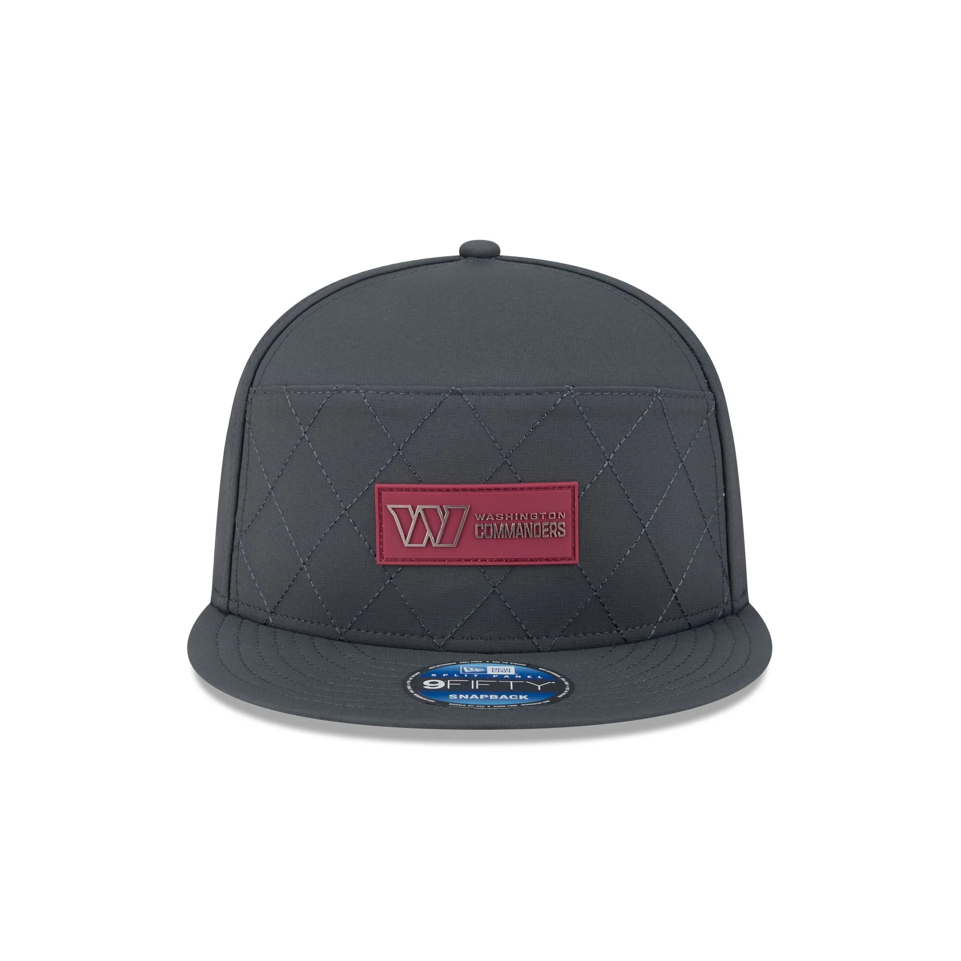 Washington Commanders 2025 Sideline Cold Weather Steel Clouds Split Panel 9FIFTY Snapback Hat - Image 2