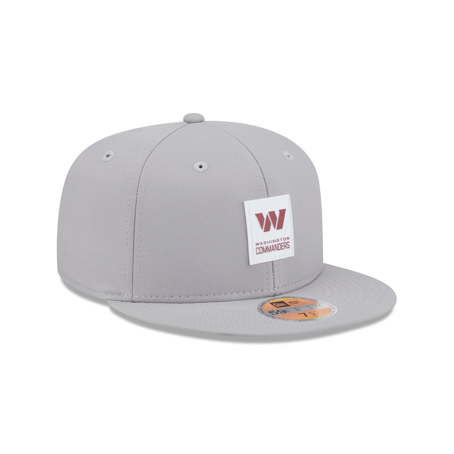 Washington Commanders 2025 Sideline Hot Weather Gray 59FIFTY Fitted Hat - Image 3