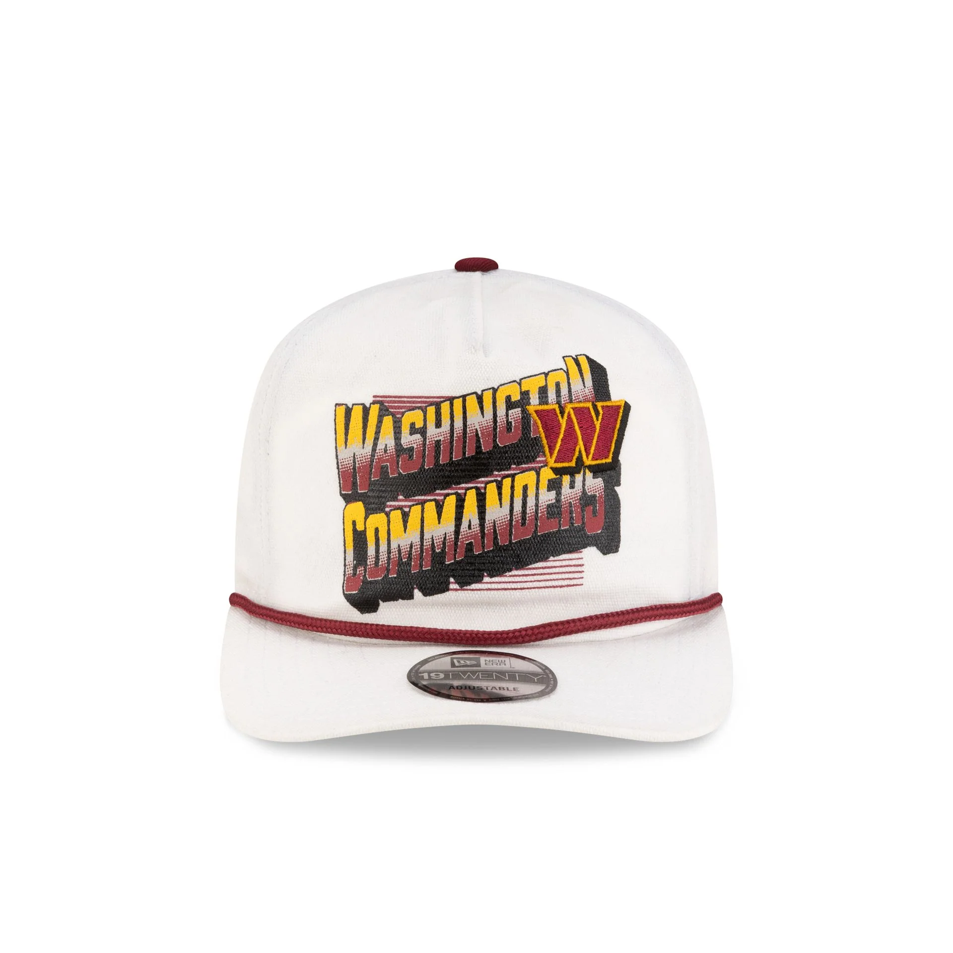 Washington Commanders Duck Cloth 19TWENTY Adjustable Hat - Image 2