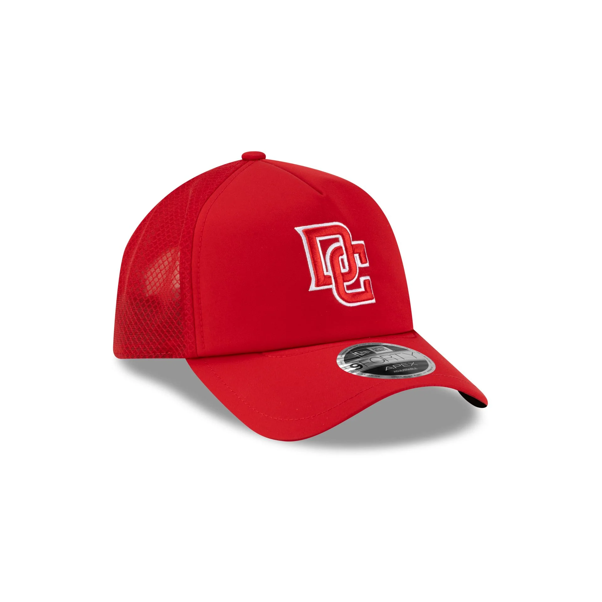 Washington Nationals 2026 Batting Practice Alt DC 9FORTY APEX Trucker Hat - Image 3