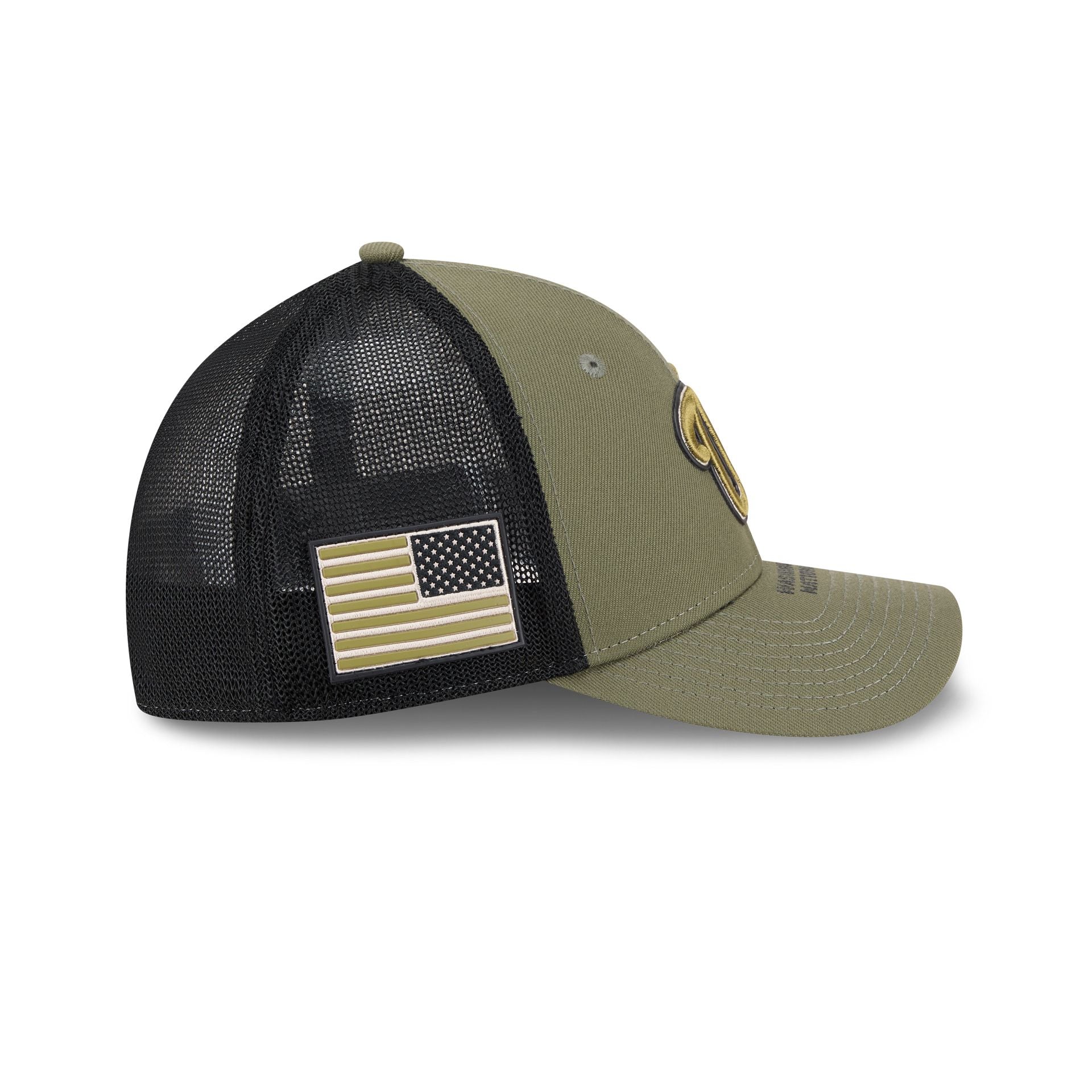 Washington Nationals Armed Forces Day 2026 39THIRTY M-Crown Stretch Fit Hat - Image 4