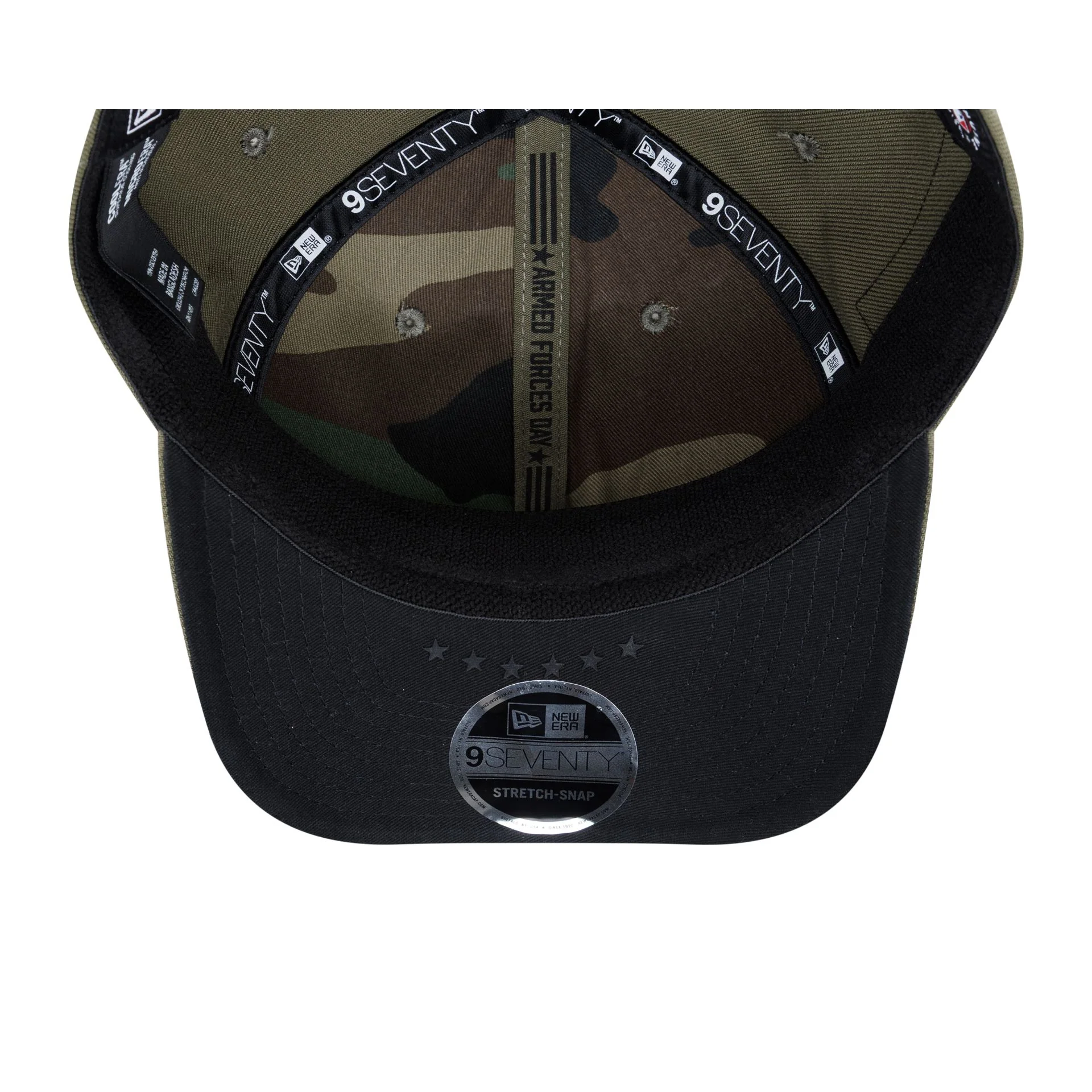 Washington Nationals Armed Forces Day 2026 9SEVENTY Stretch-Snap Hat - Image 7