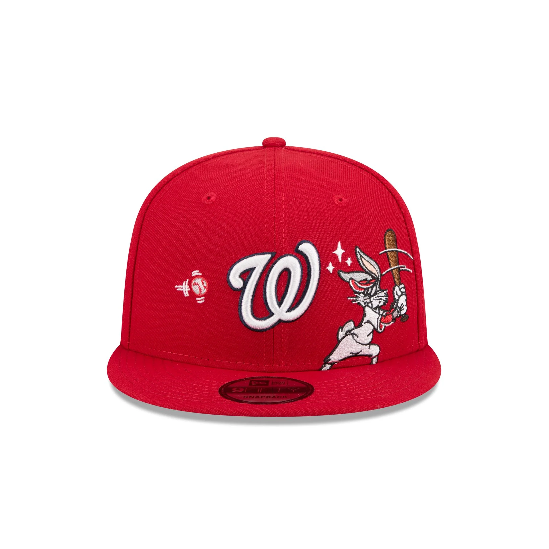 Washington Nationals Bugs Bunny Swing 9FIFTY Snapback Hat - Image 2