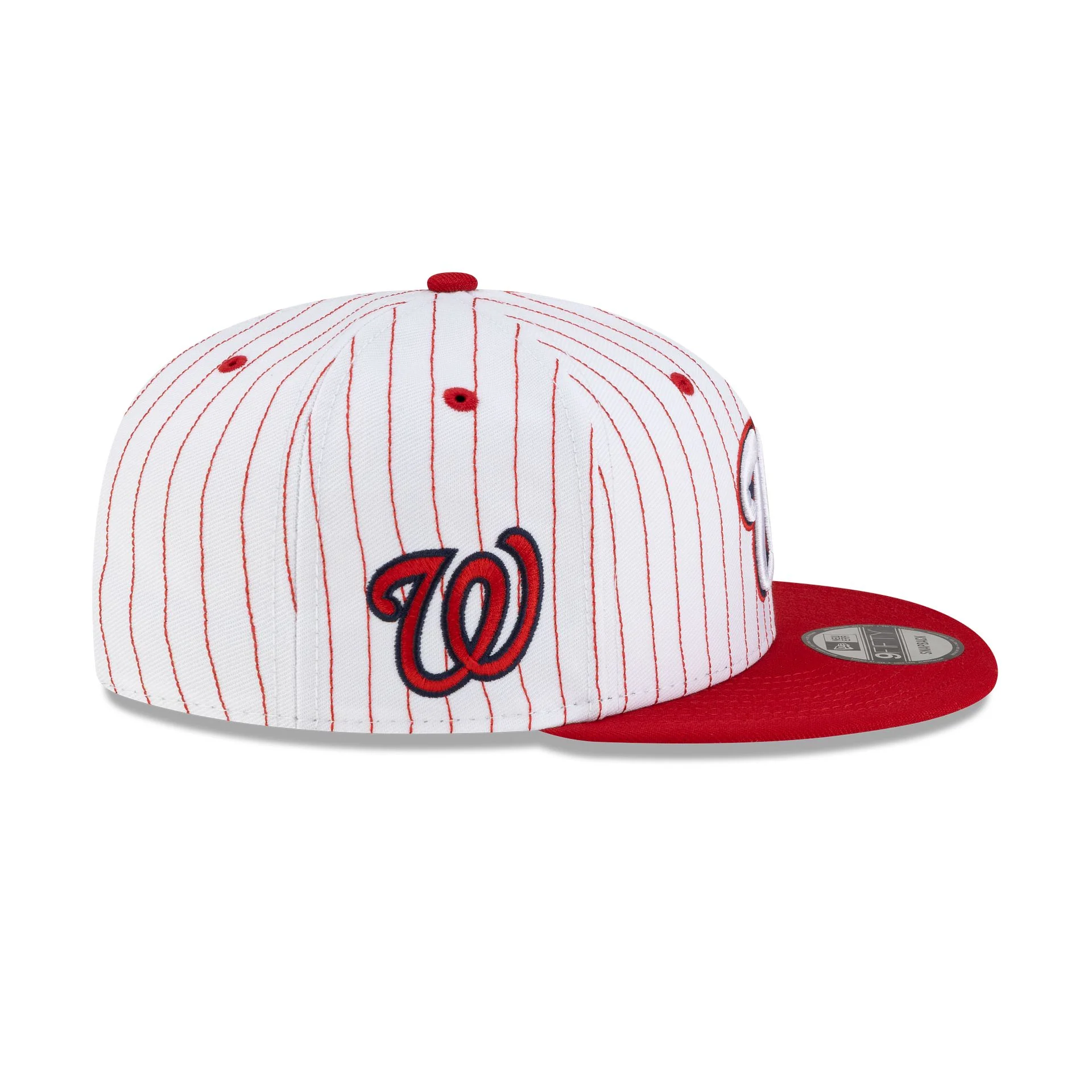 Washington Nationals Deceptor Pinstripe 9FIFTY Snapback Hat - Image 4