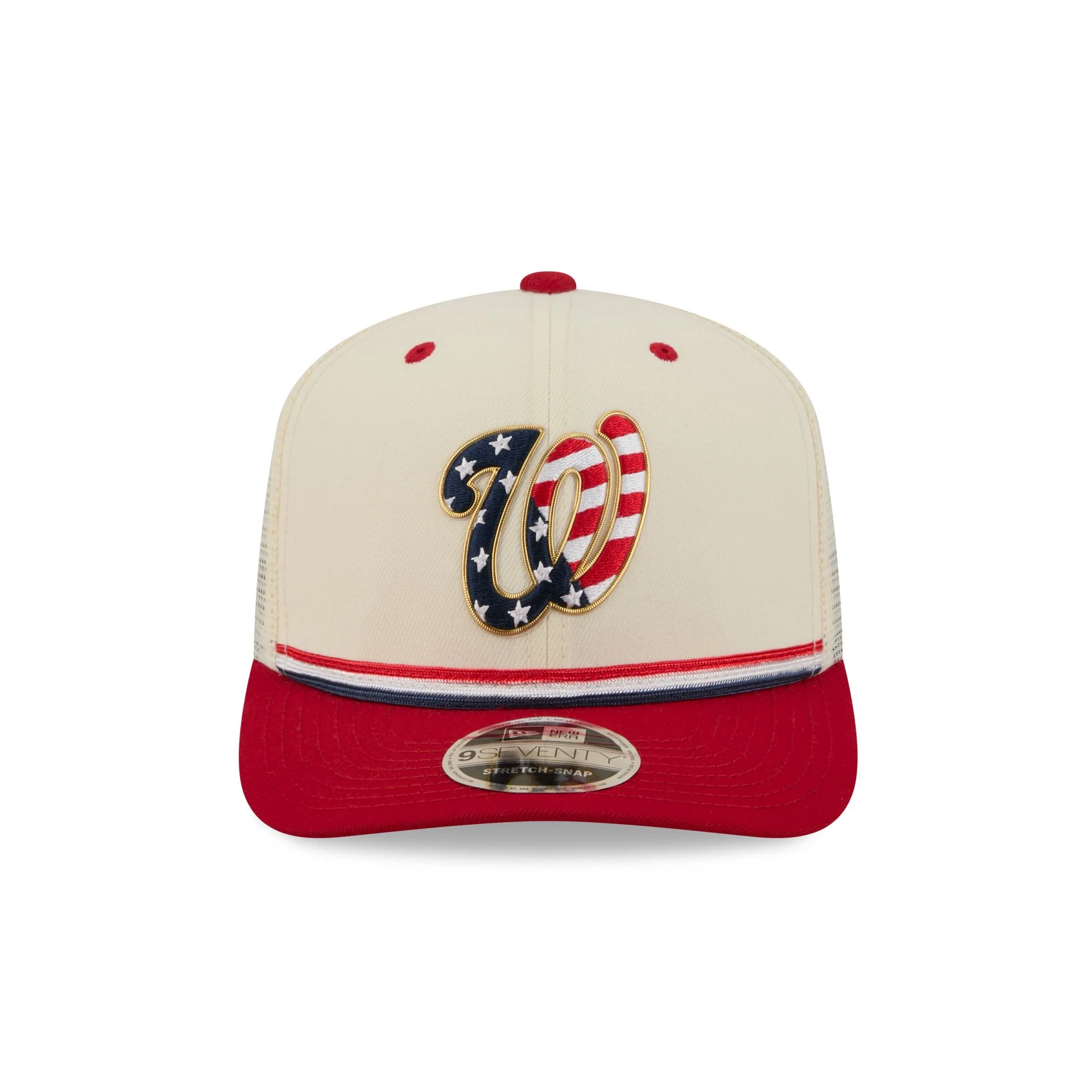 Washington Nationals Independence Day 2026 9SEVENTY Trucker Hat - Image 2