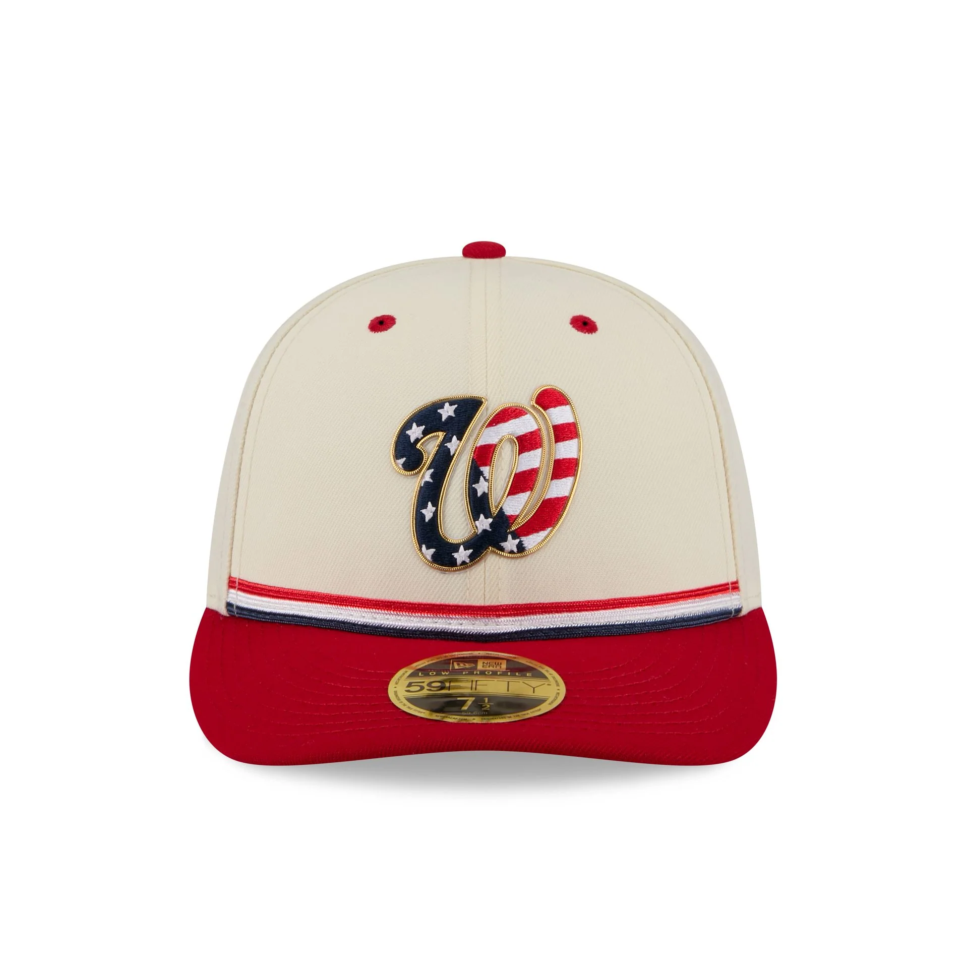 Washington Nationals Independence Day 2026 Low Profile 59FIFTY Fitted Hat - Image 2