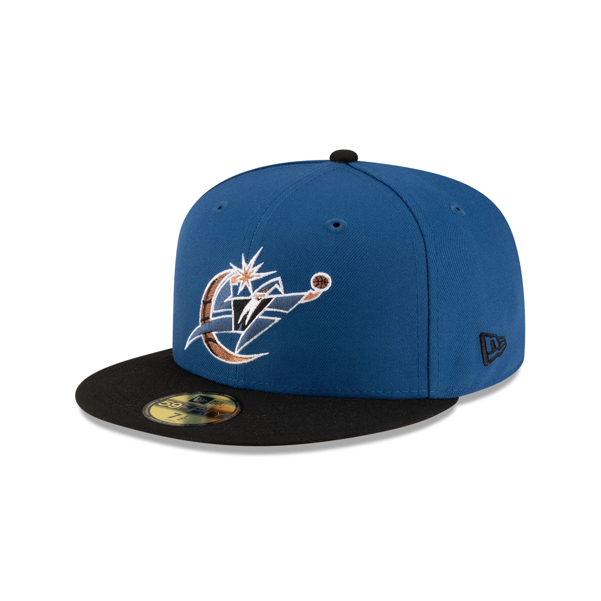 Washington Wizards 1997-2011 Hardwood Classics Express 59FIFTY Fitted Hat - Image 3